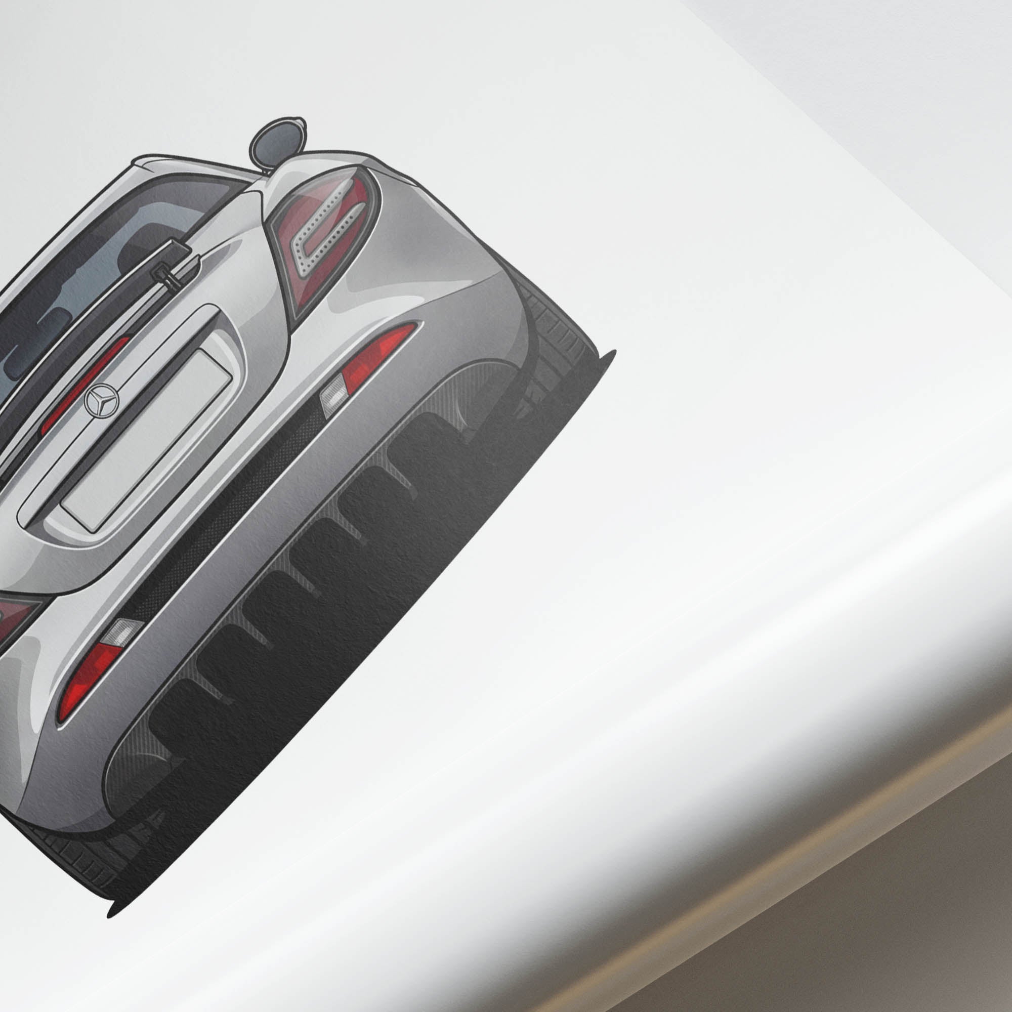 2004 Mercedes-Benz SLR McLaren Crystal – Car Print