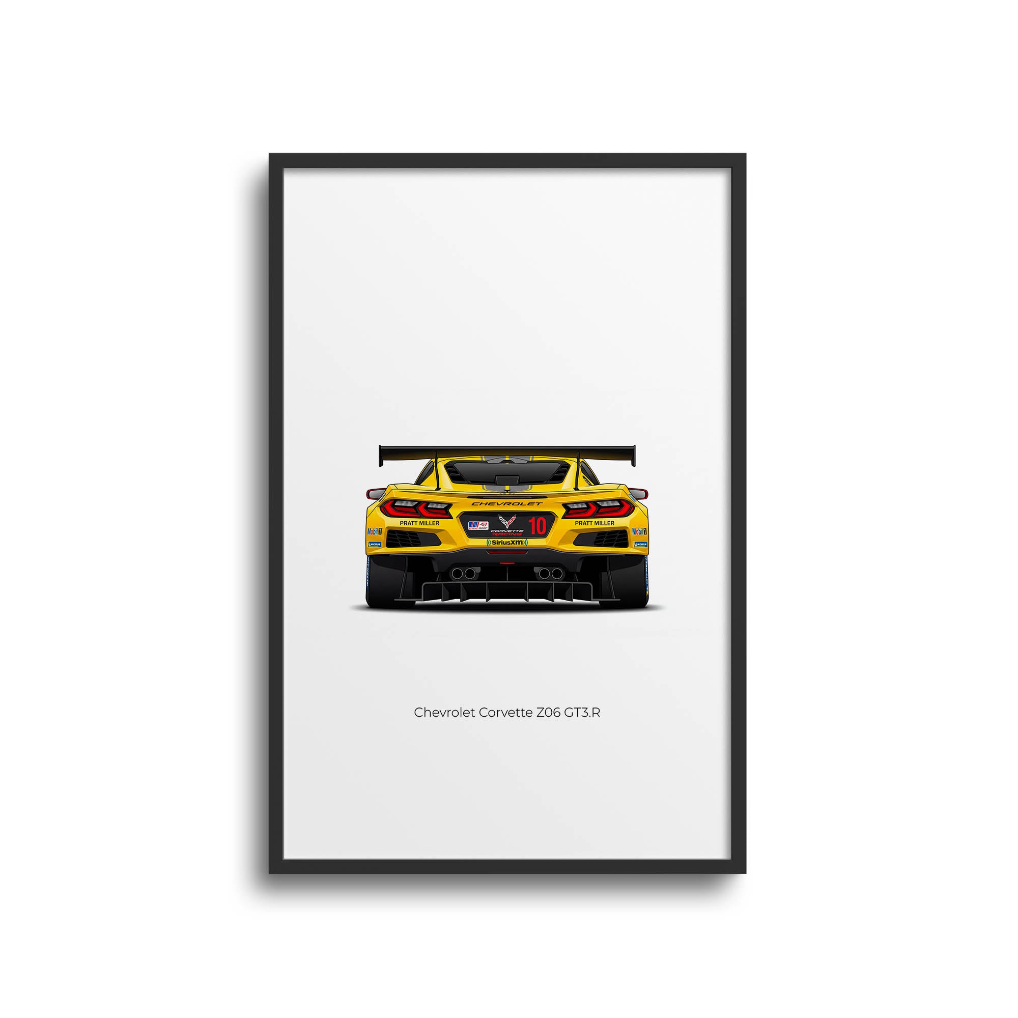 2024 Chevrolet Corvette Z06 GT3 R Pratt – Car Print