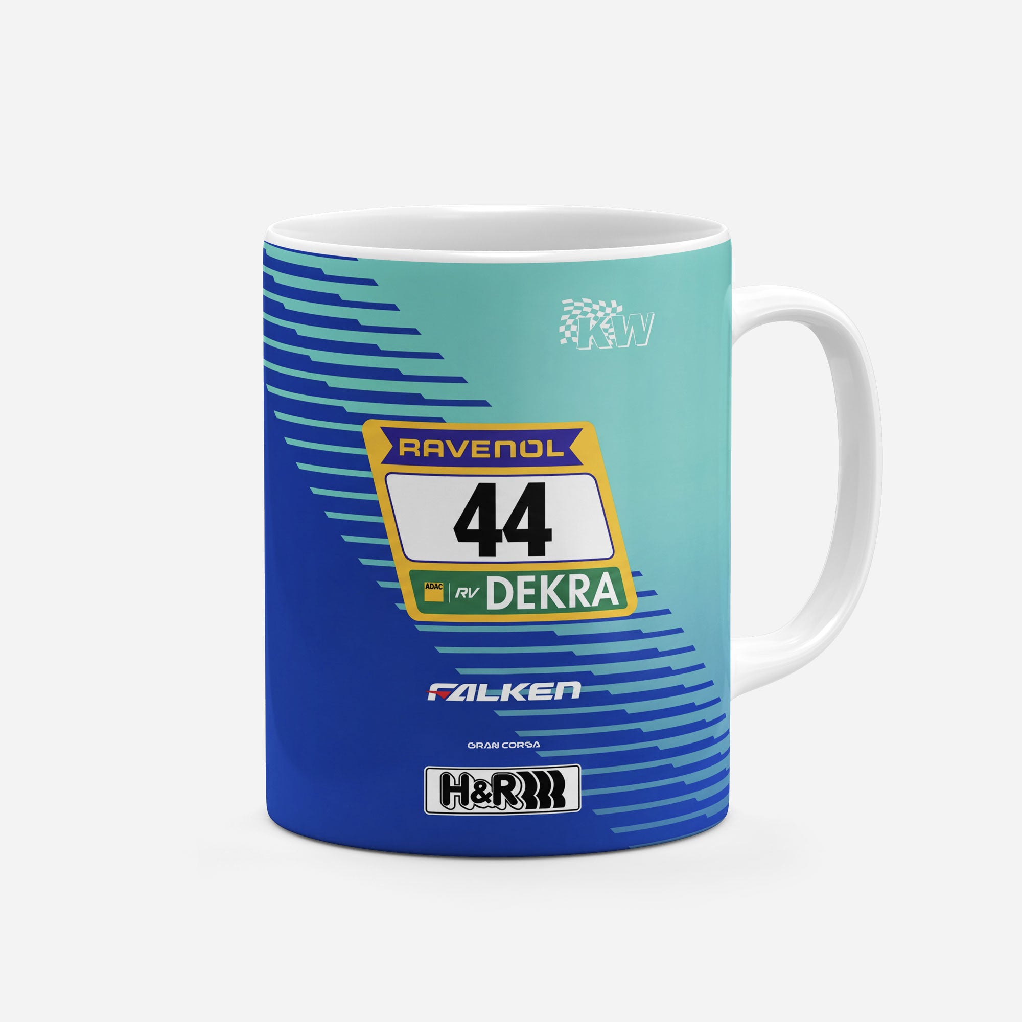 Porsche 911 GT3 R Mug – High Quality Ceramic Motorsport Coffee Cup