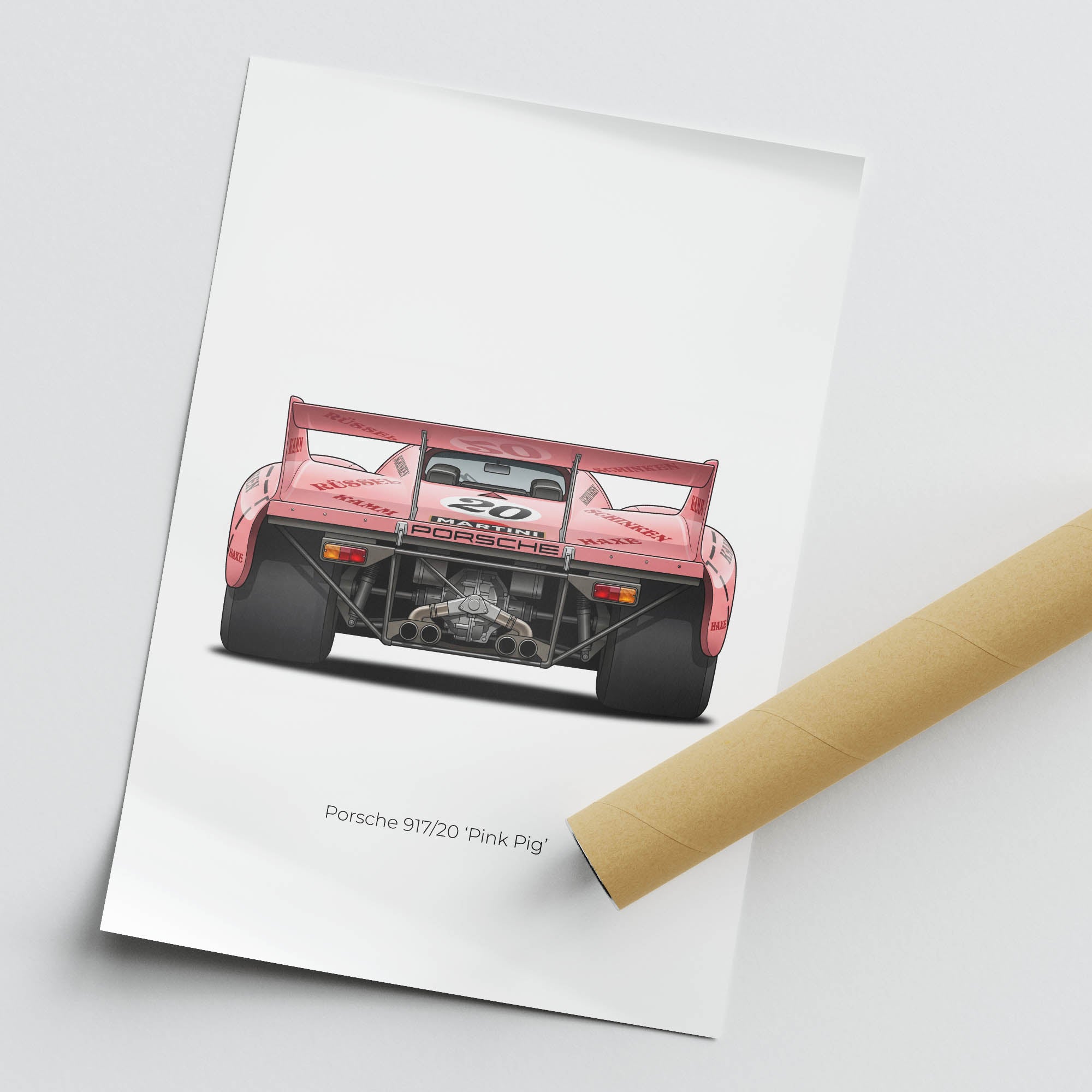 1971 Porsche – Car Print