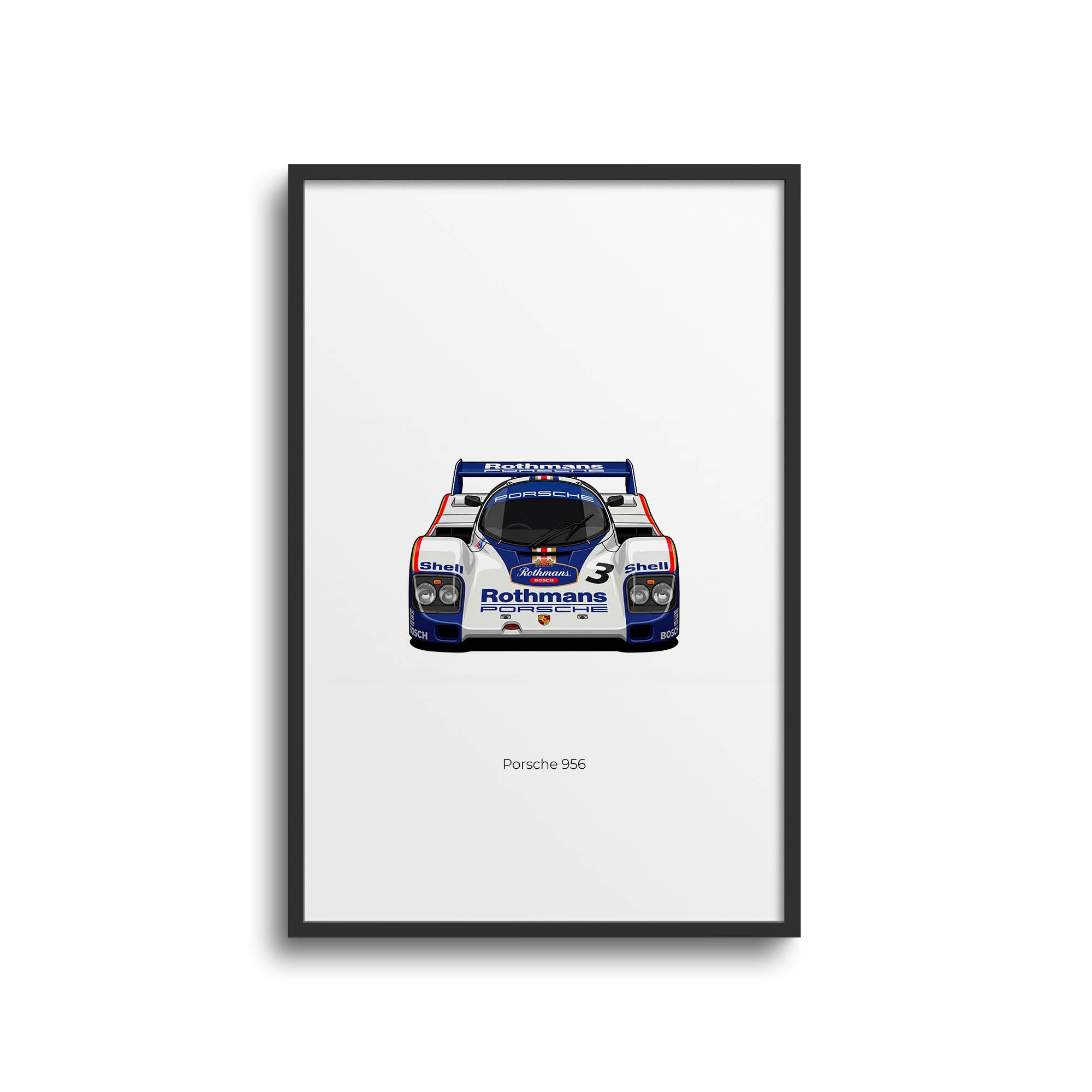 1982 Porsche – Car Print