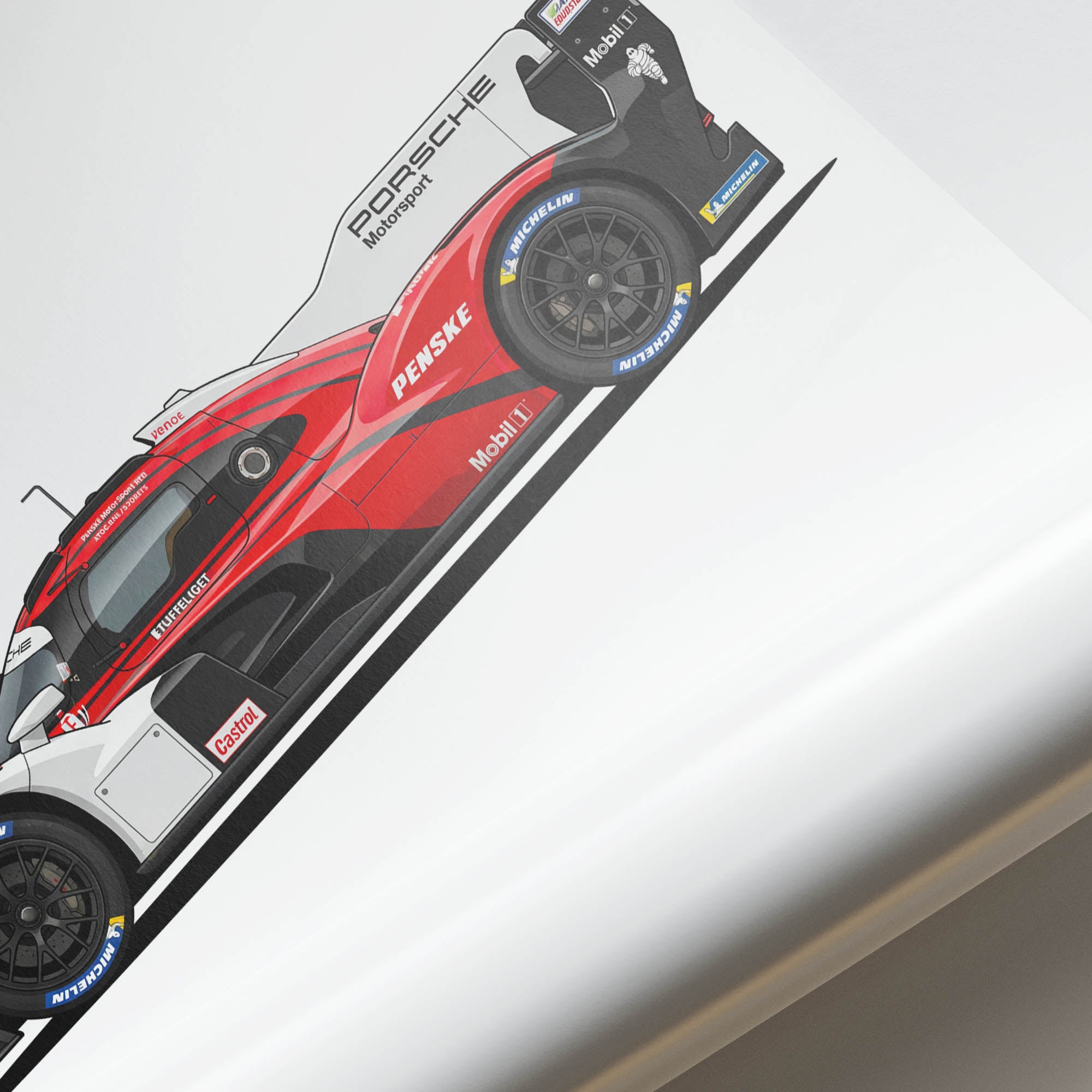 2023 Porsche 963 Penske Motorsport – Car Print