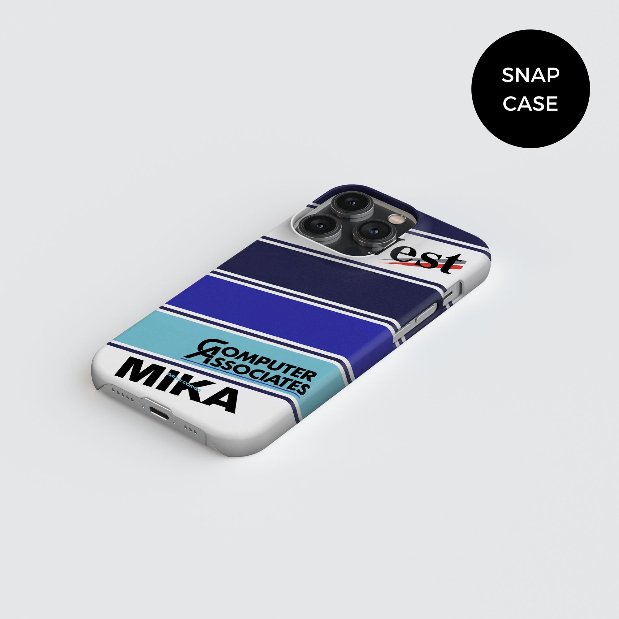 Mika Ha Kkinen F1 – Phone Case