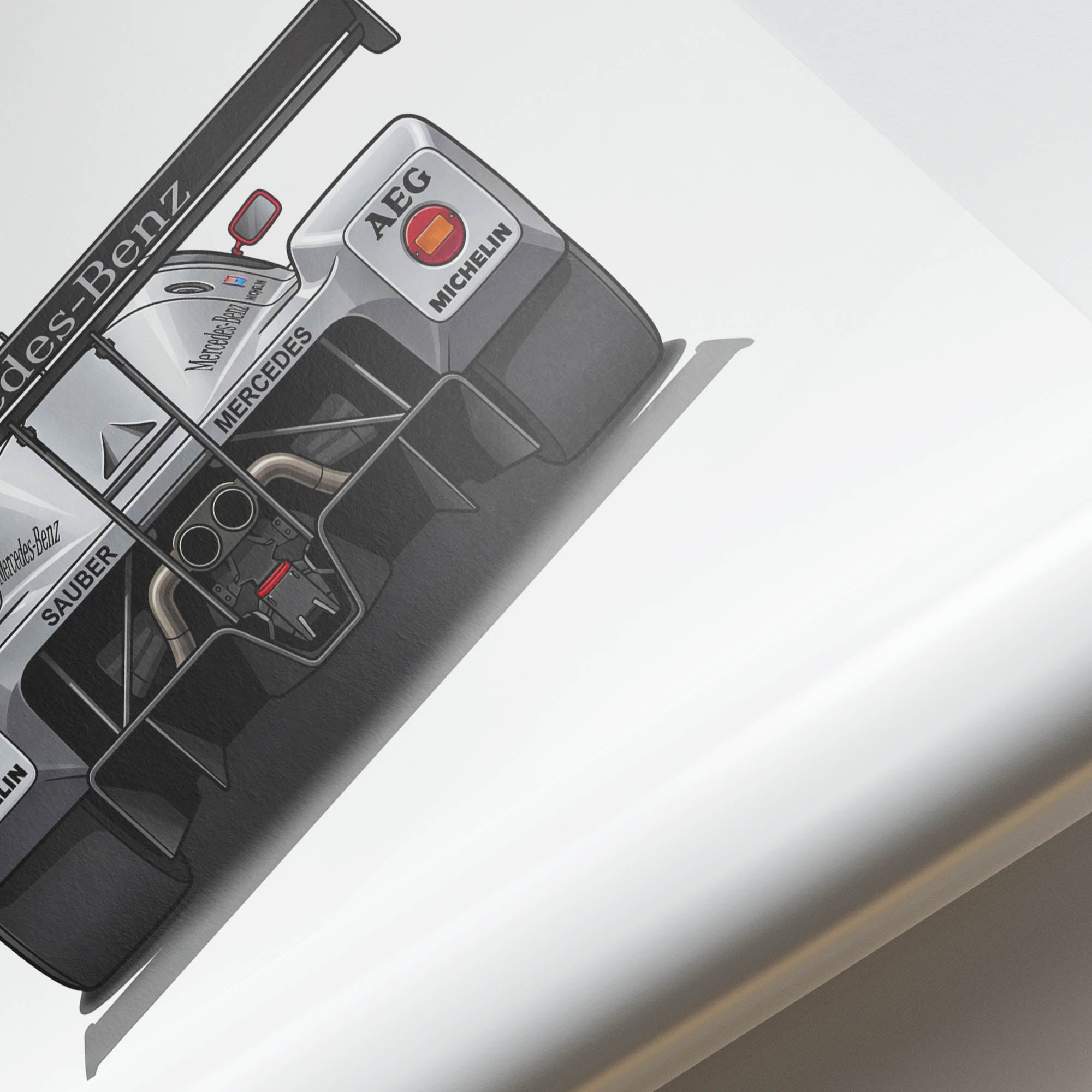1989 Sauber Mercedes C9 – Car Print