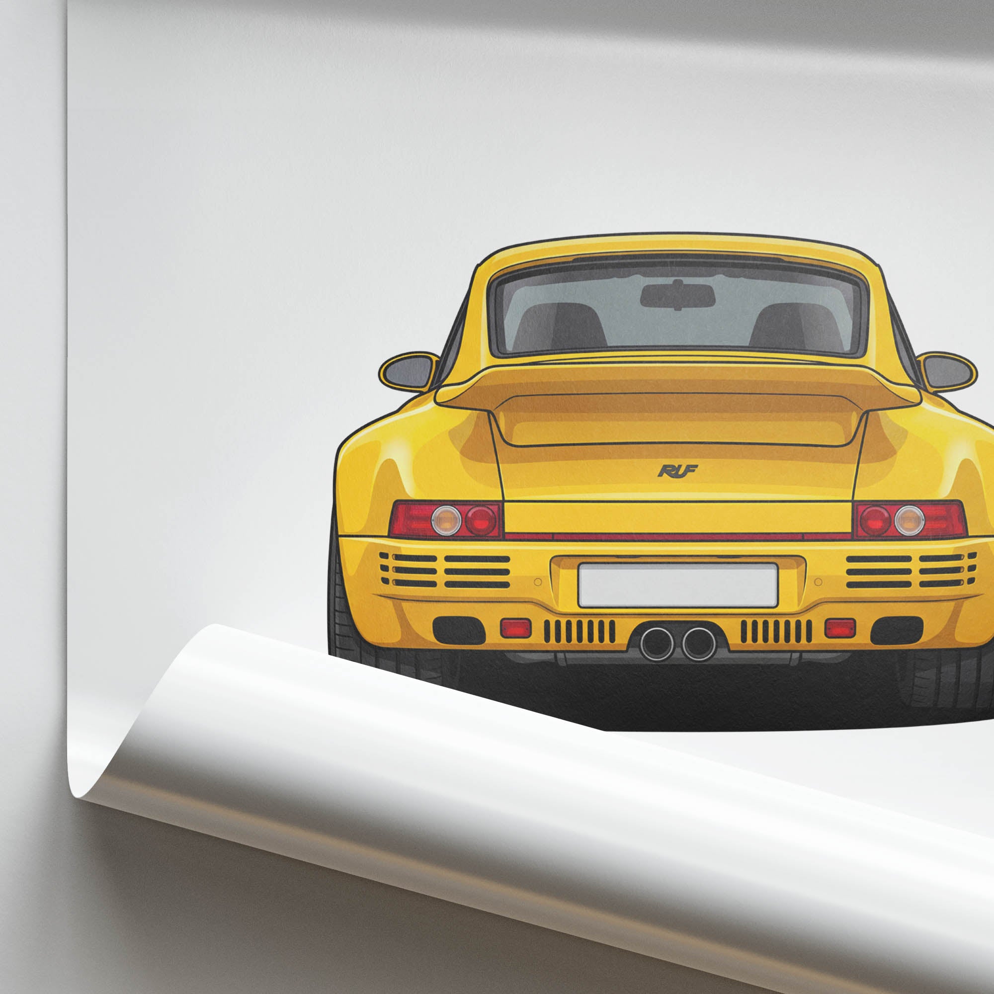 2021 RUF Ctr Anniversary – Car Print