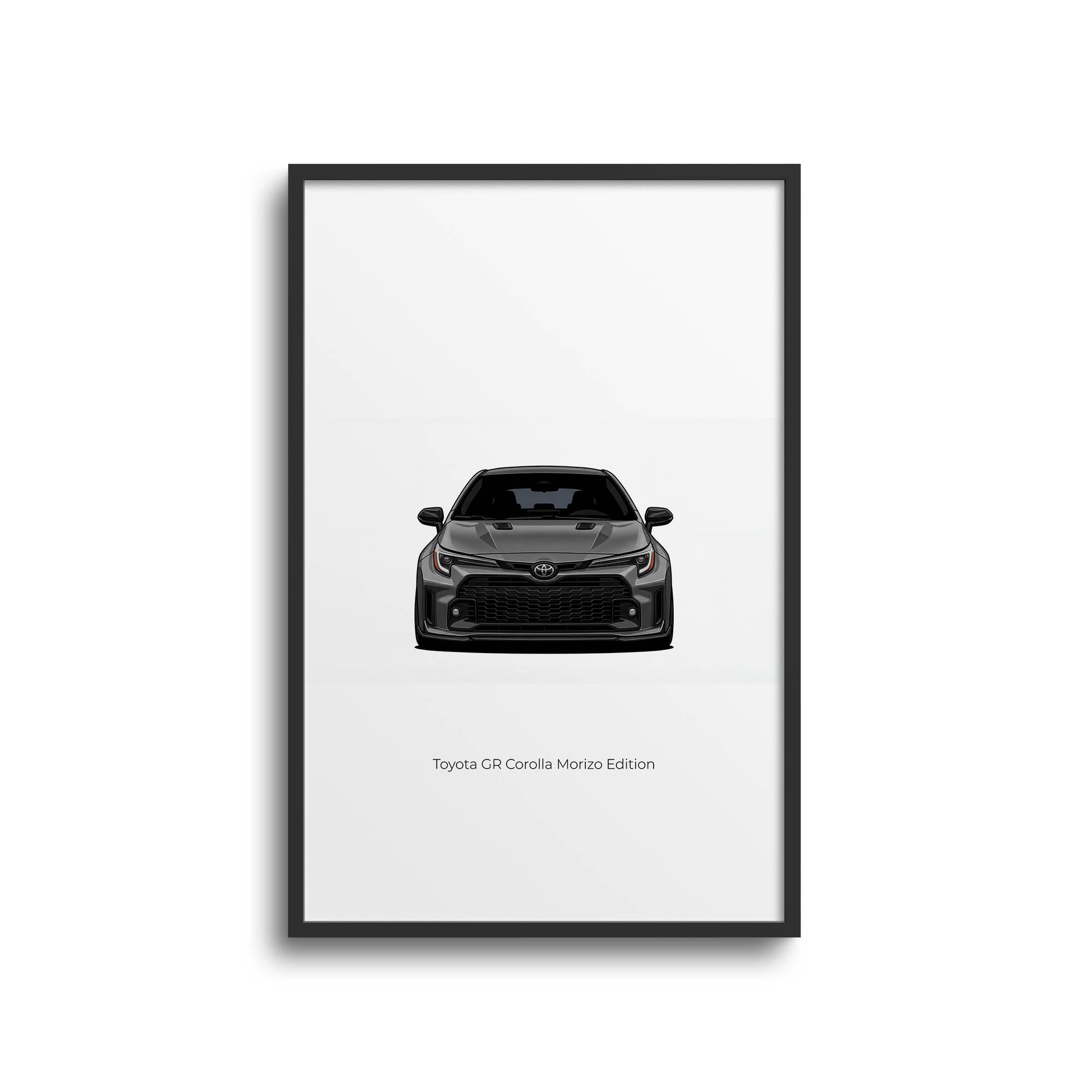 2023 Toyota Gr Corolla Morizo – Car Print (Front)
