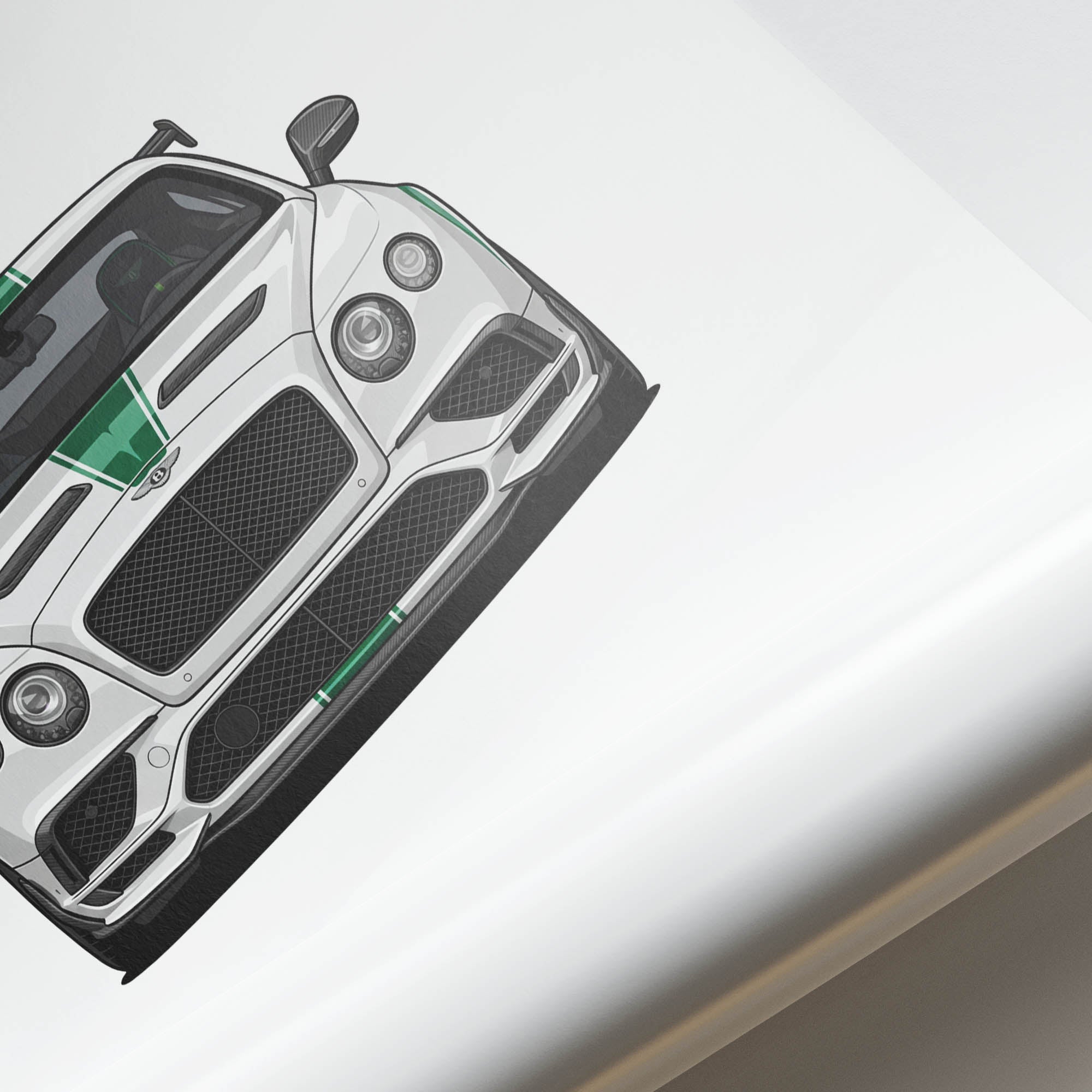 2014 Bentley Continental GT3 R – Car Print