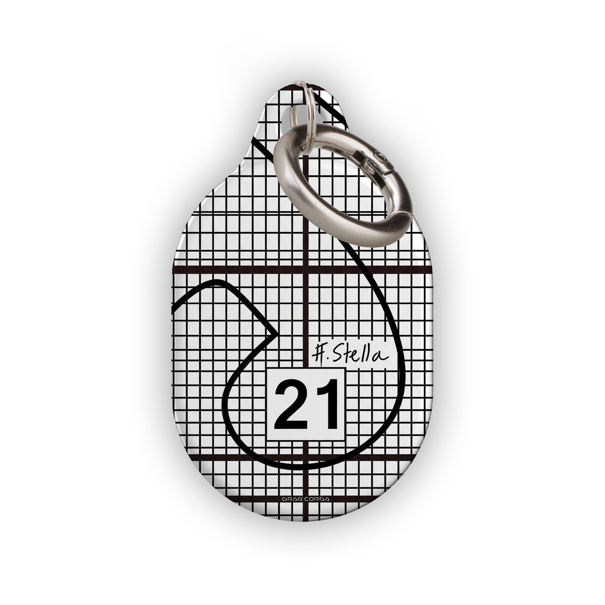 BMW AirTag Case – 3.0 CSL Art Car Protector with Frank Stella Design