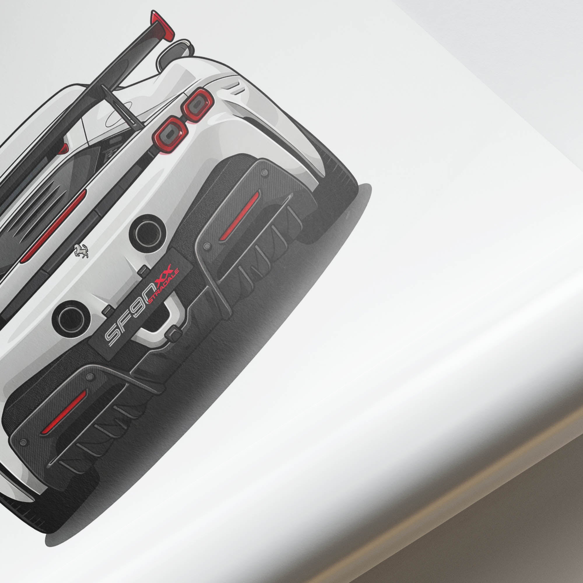 2024 Ferrari SF90 XX Stradale – Car Print