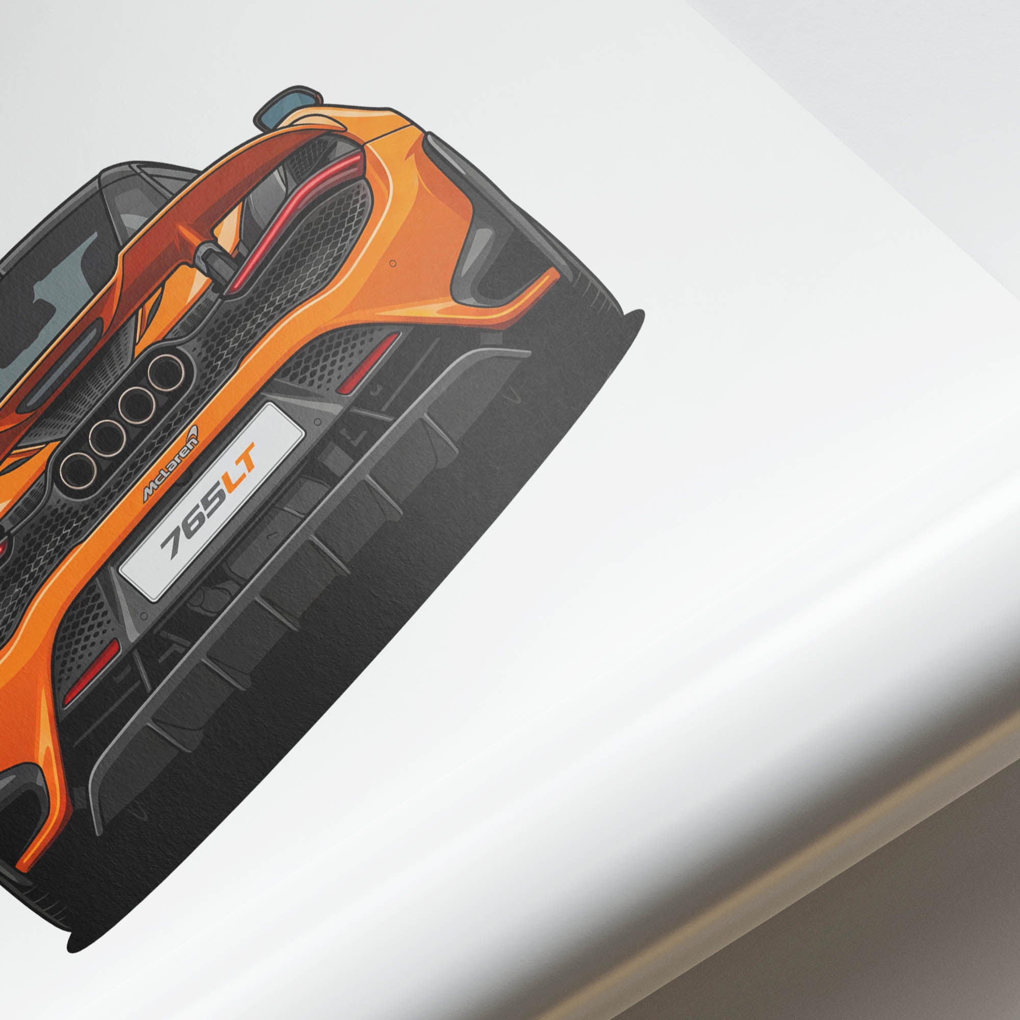 2021 McLaren 765LT Nardo – Car Print