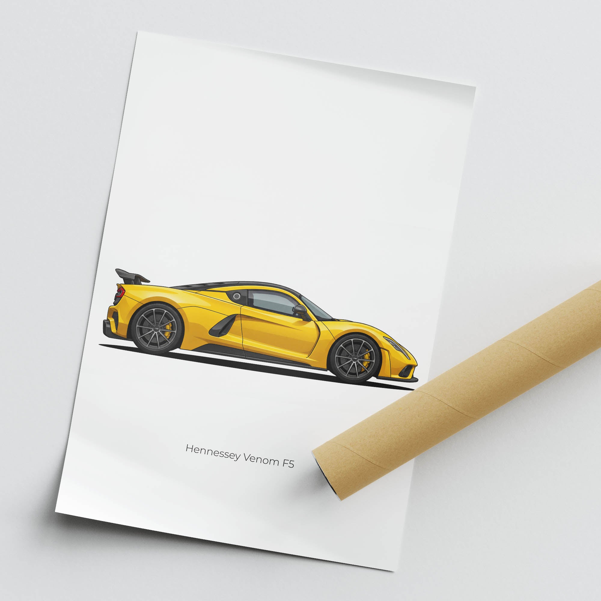 2021 Hennessey Venom F5 – Car Print