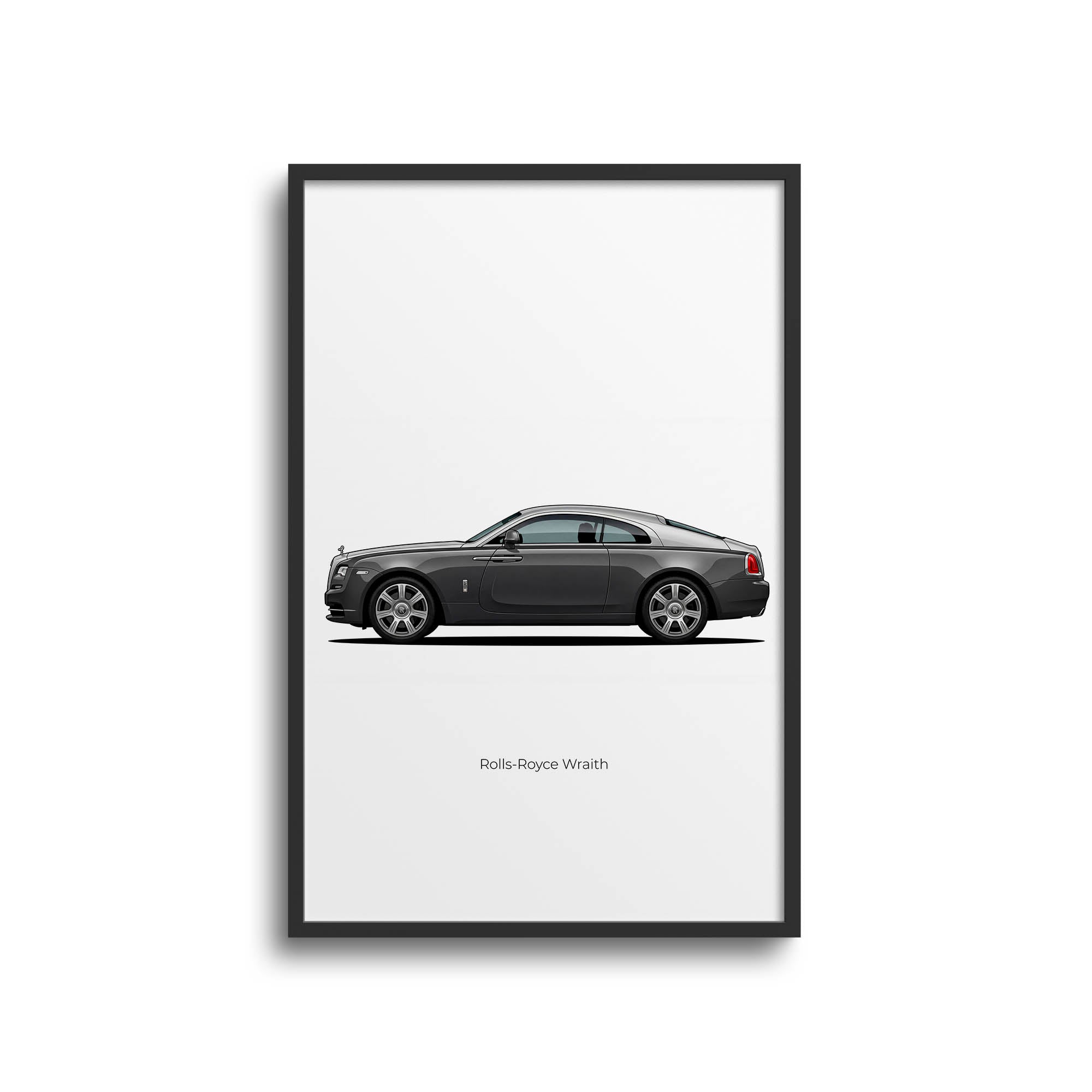2013 Rolls Royce Wraith Two Tone – Car Print (Side)