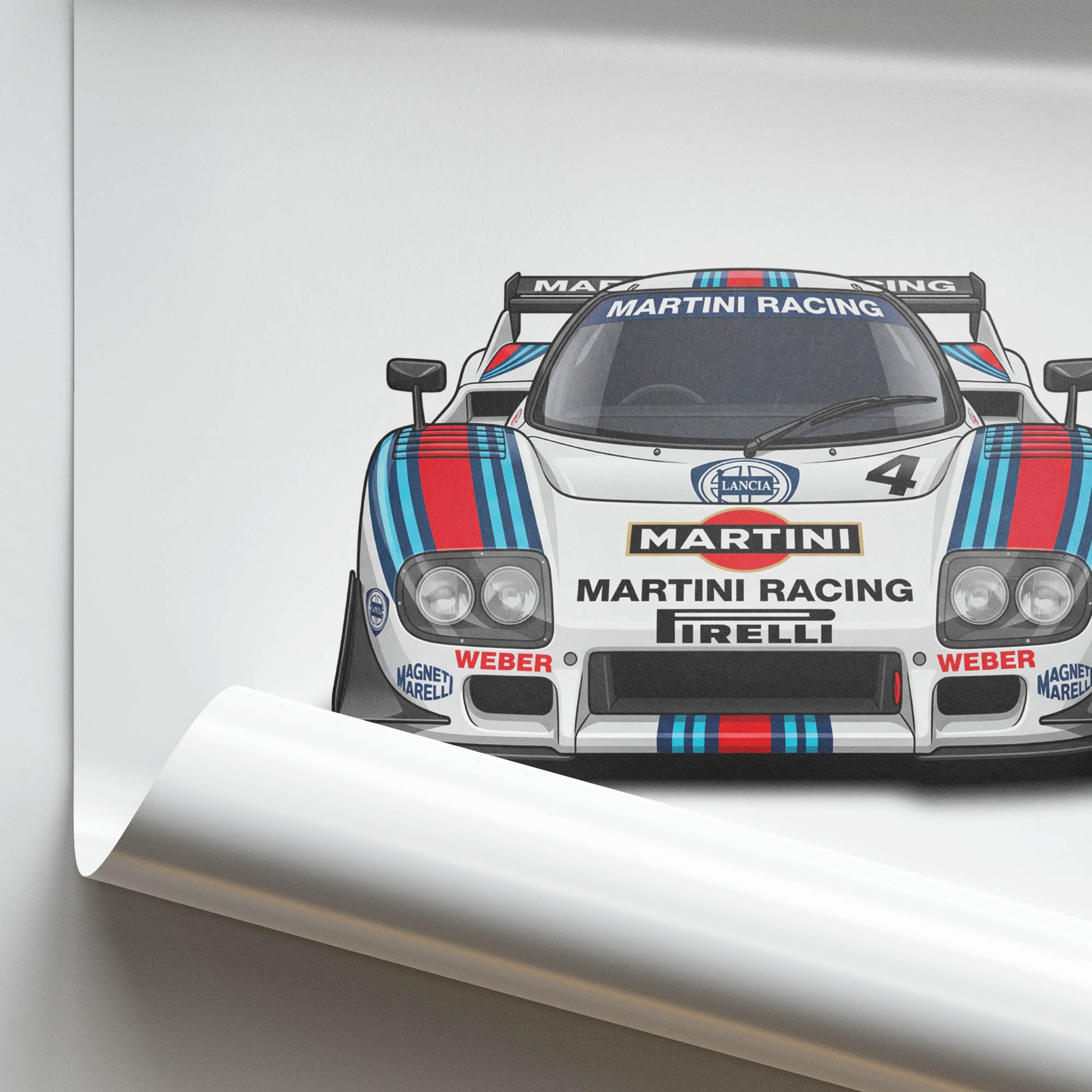 1985 Lancia LC2 – Car Print