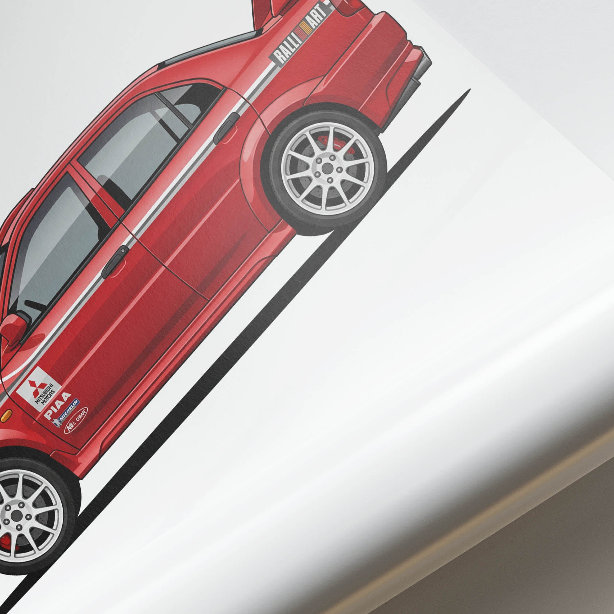 2000 Mitsubishi Lancer Evolution VI Tommi – Car Print