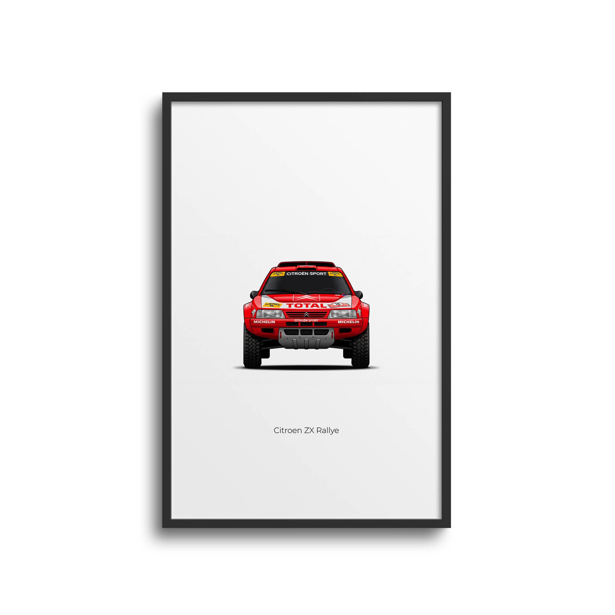1992 Citroen Zx Rallye – Car Print