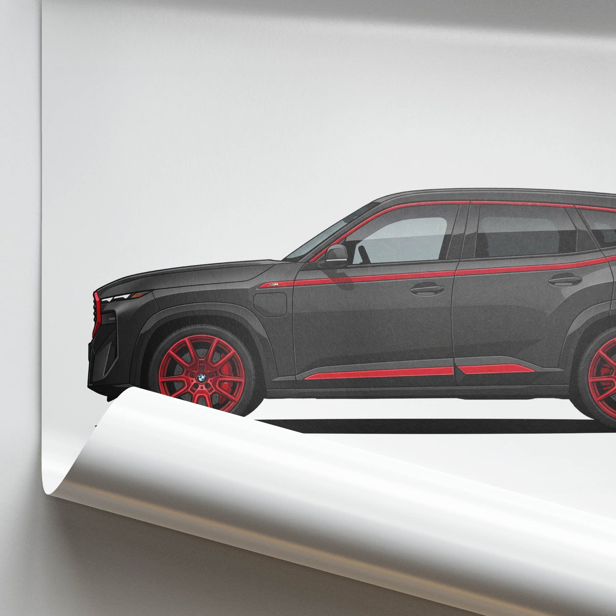 2023 BMW Xm Label – Car Print (Side)