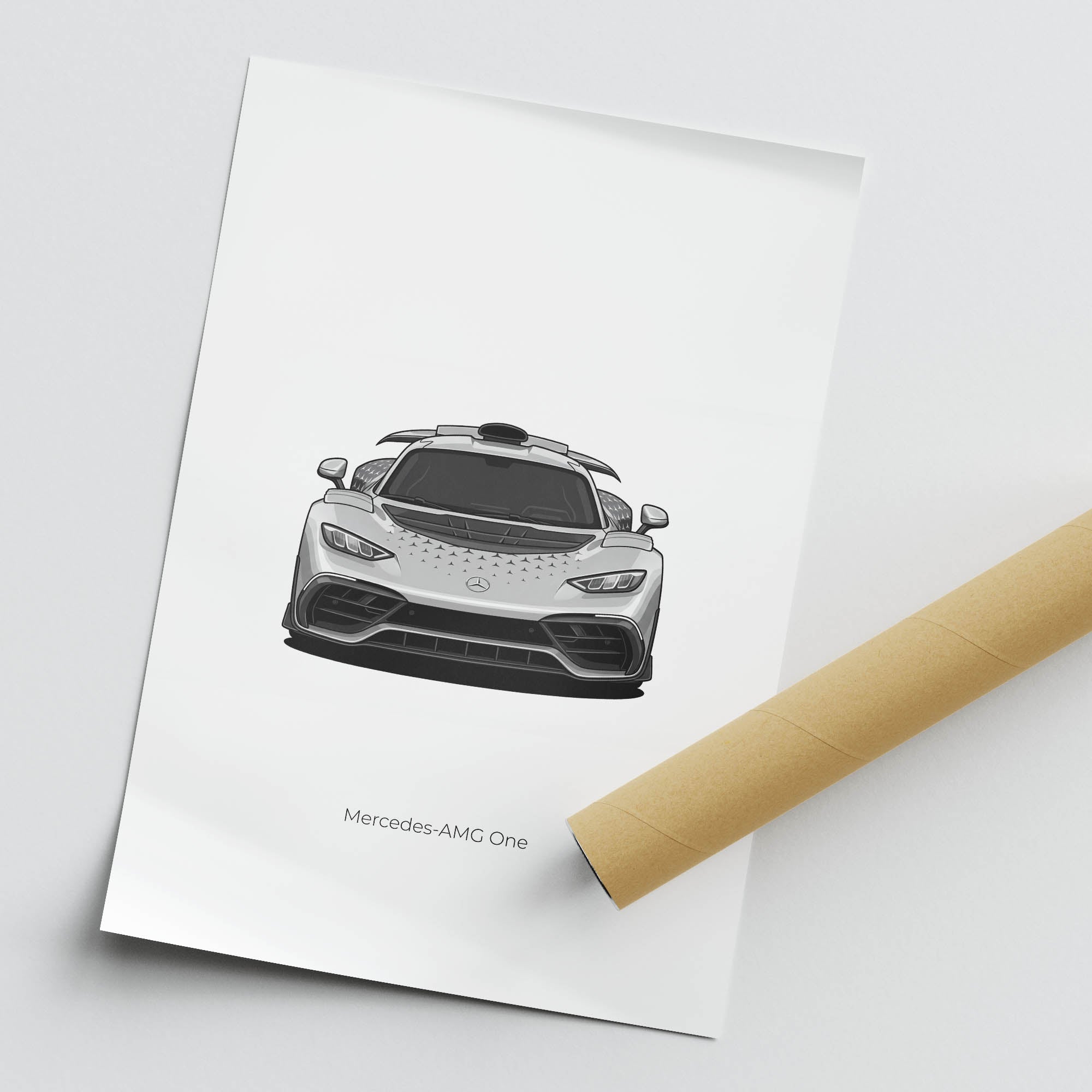 2023 Mercedes AMG One – Car Print
