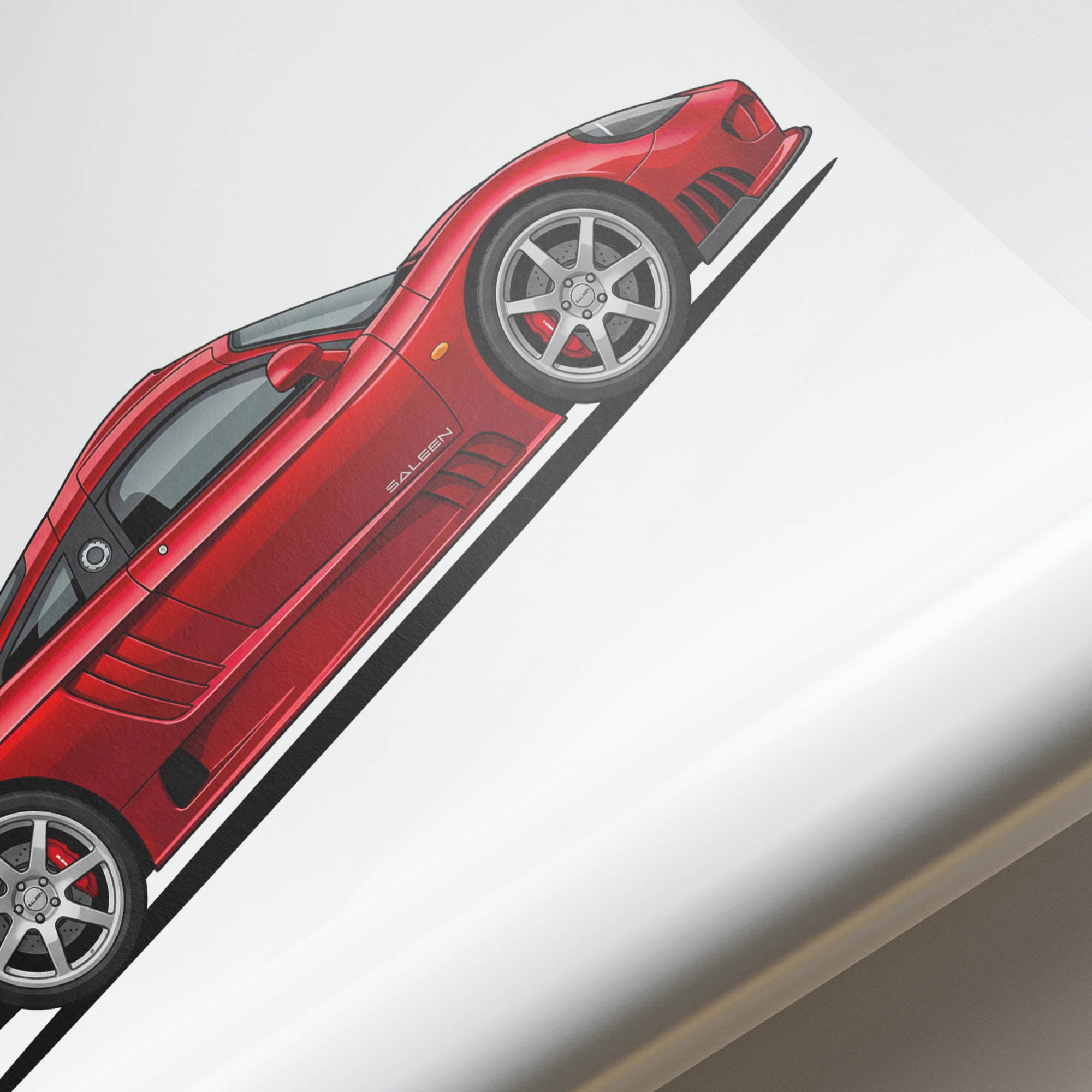 2005 Saleen S7 Twin Turbo Lizstick – Car Print