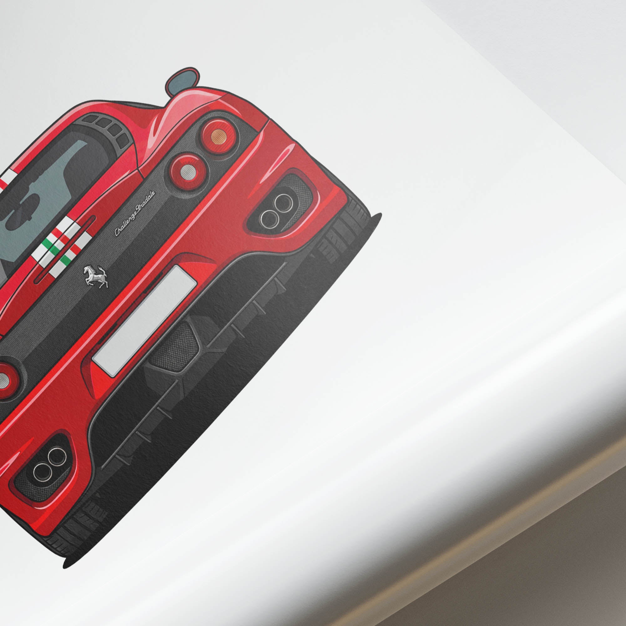 2003 Ferrari Challenge Stradale – Car Print