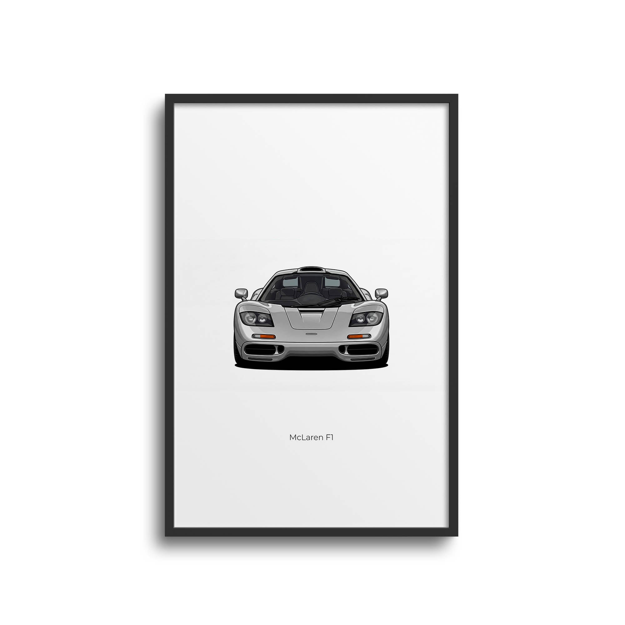 1994 McLaren Magnesium – Car Print (Front)