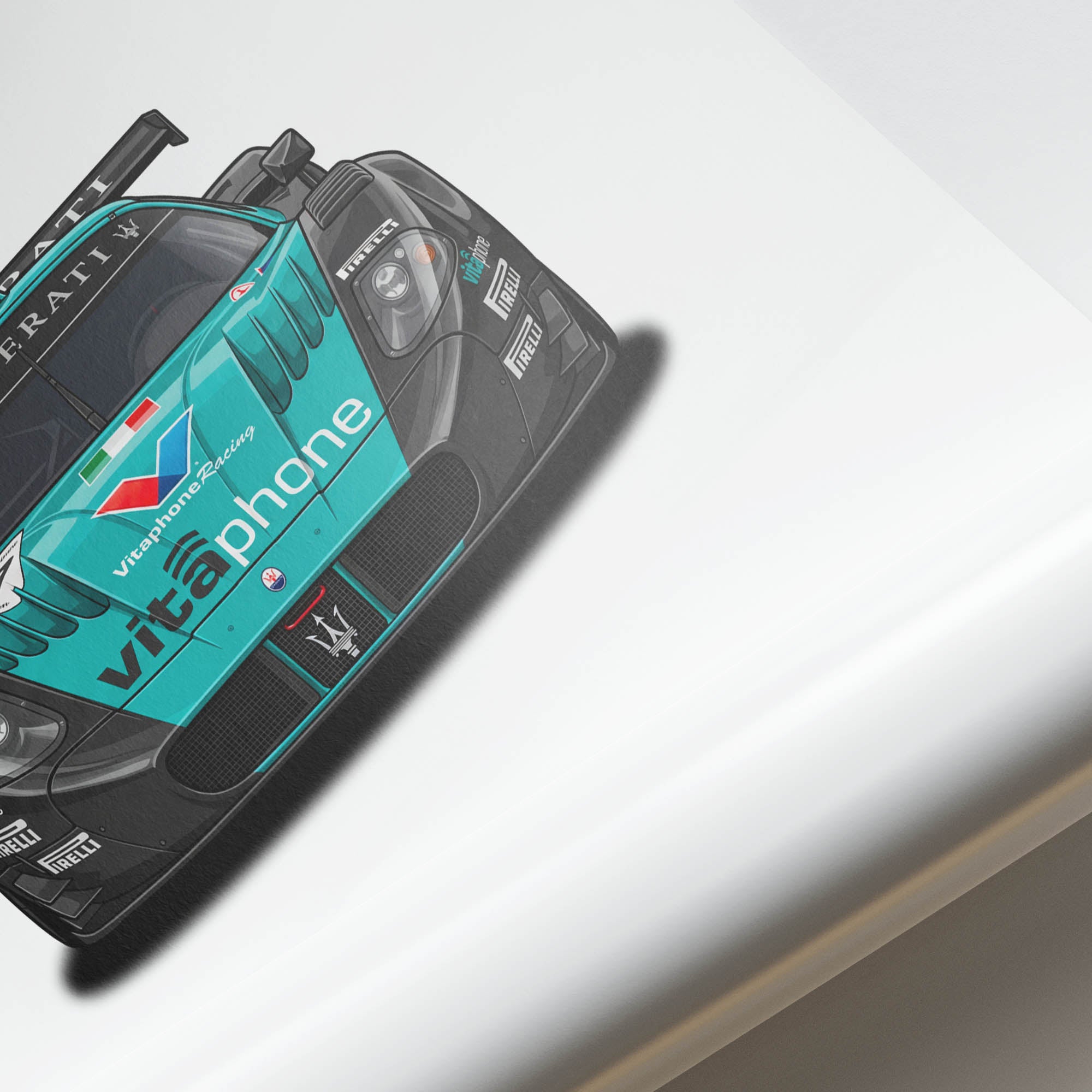 2005 Maserati MC12 GT1 Vitaphone – Car Print