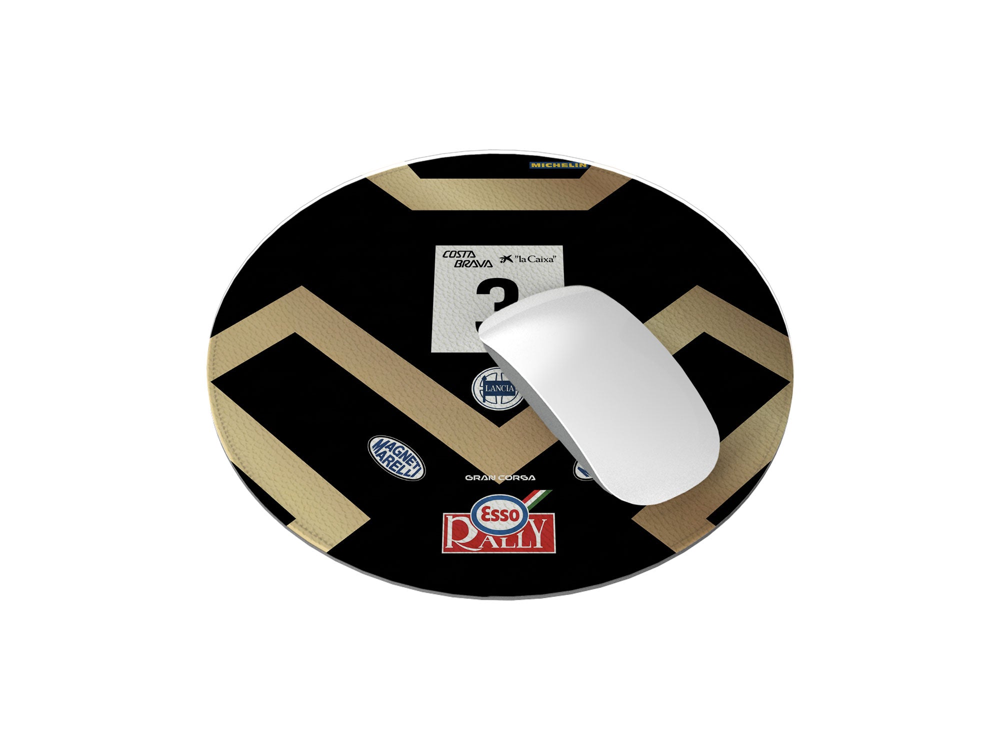 Lancia Delta S4 Mouse Mat – 1986 Rally Car Desk Mat With Vibrant Racing Design