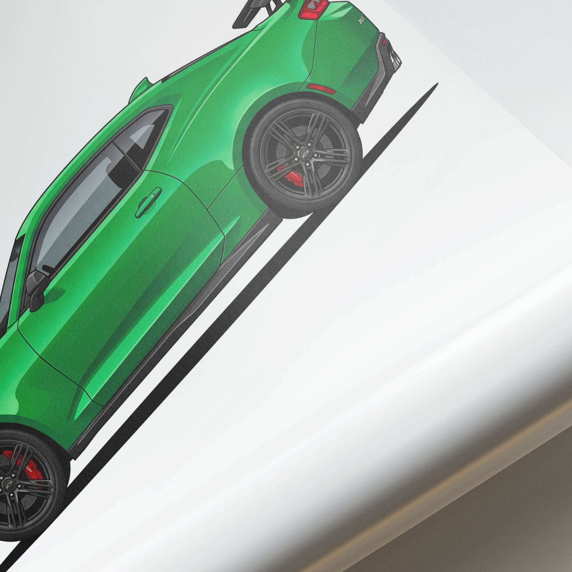 2017 Chevrolet Camaro ZL1 1LE Krypton – Car Print