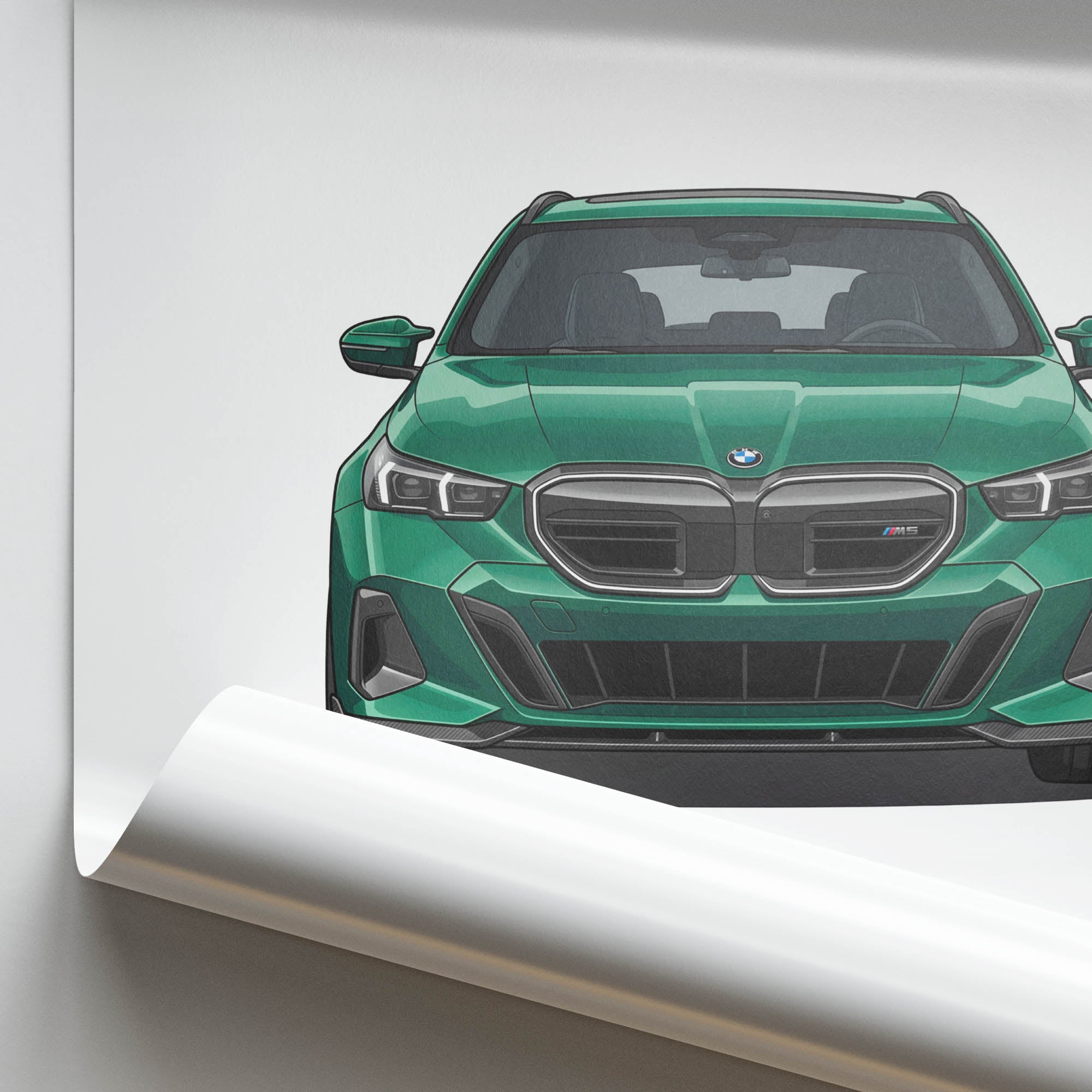 2025 BMW M5 Touring G91 Isle Of Man – Car Print
