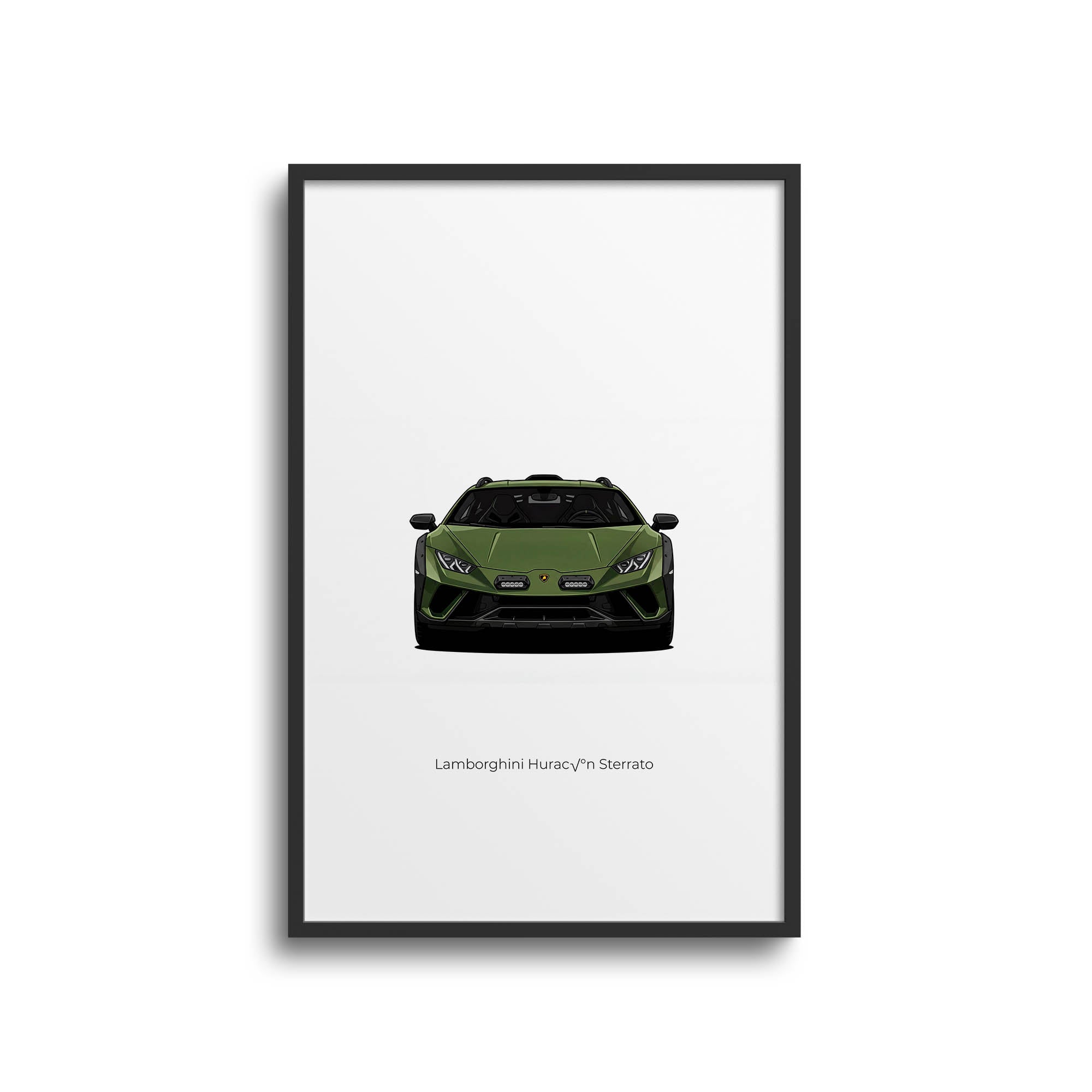 2023 Lamborghini Hurac N Sterrato – Car Print (Front)