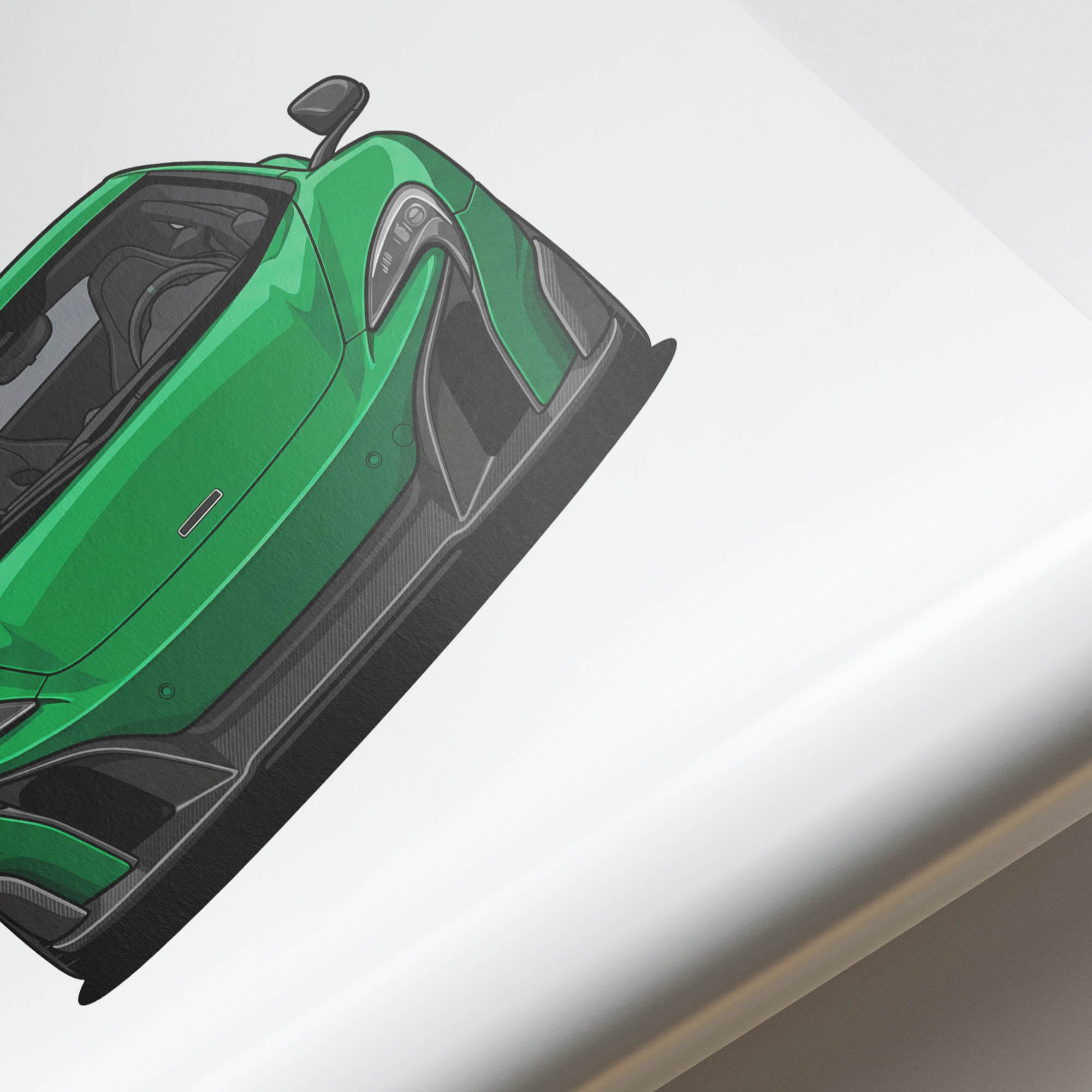 2015 McLaren 675LT Napier – Car Print (Front)