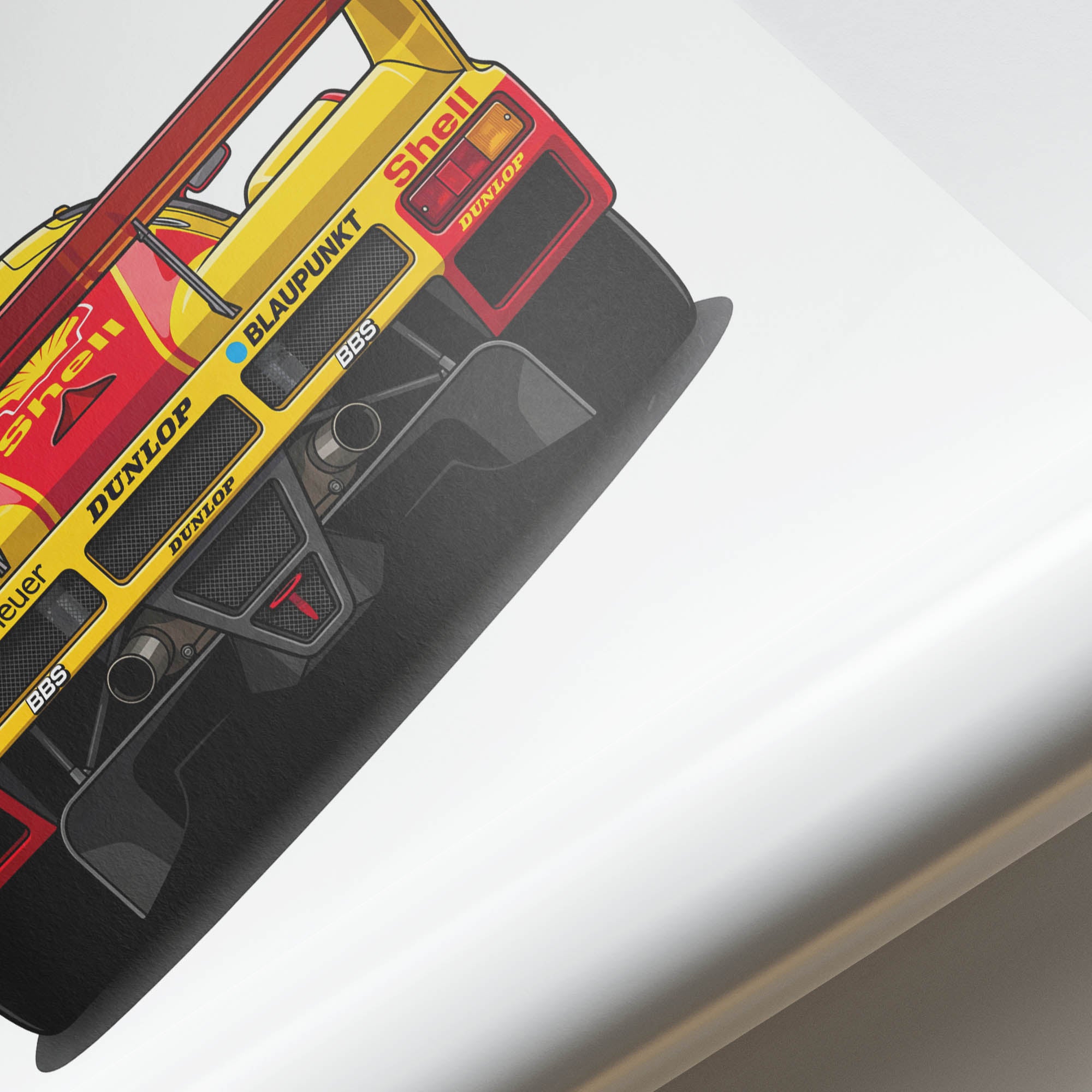 1987 Porsche 962C Shell Dunlop – Car Print