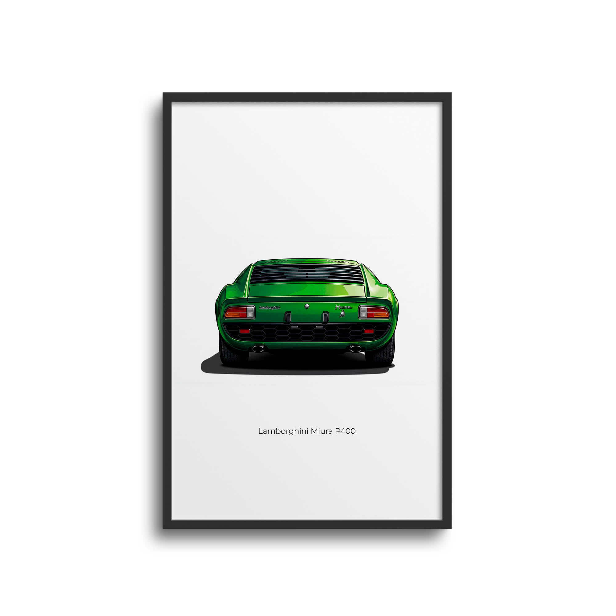 1966 Lamborghini Miura P400 – Car Print