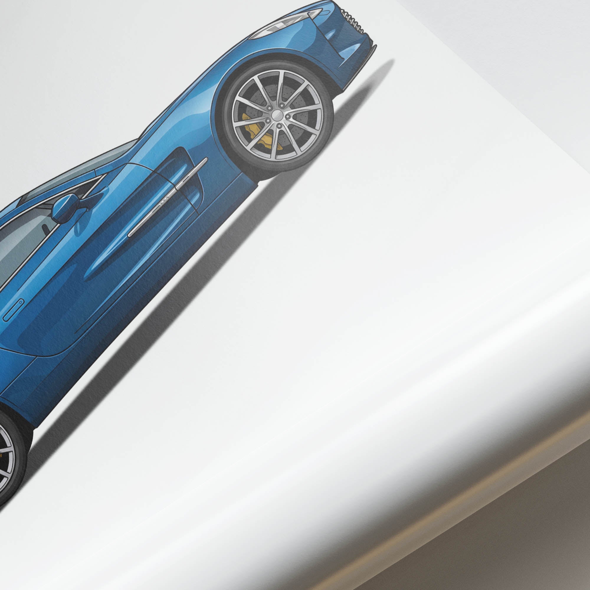 2009 Aston Martin One-77 – Car Print (Side)