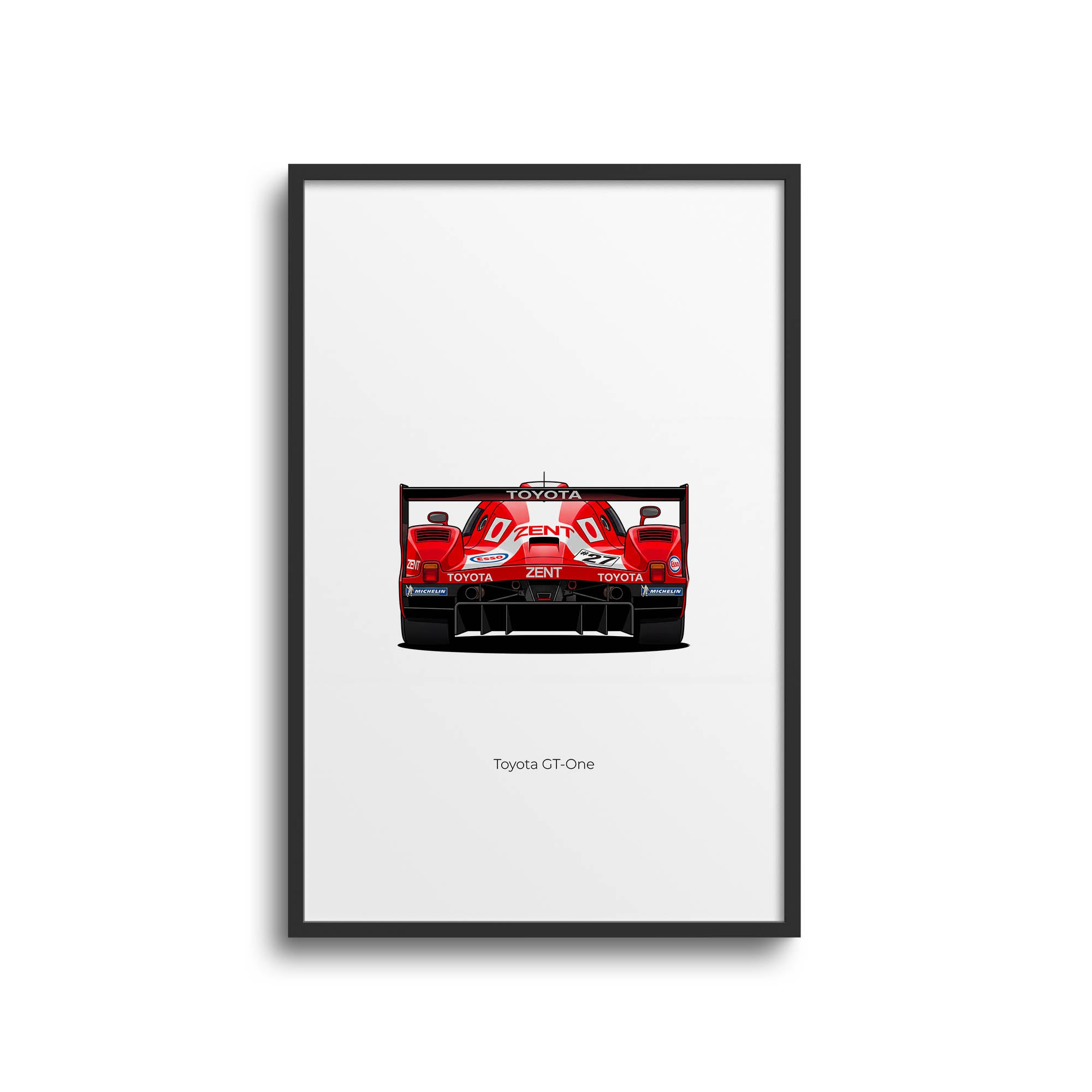 1998 Toyota GT One Thierry Boutsen – Car Print