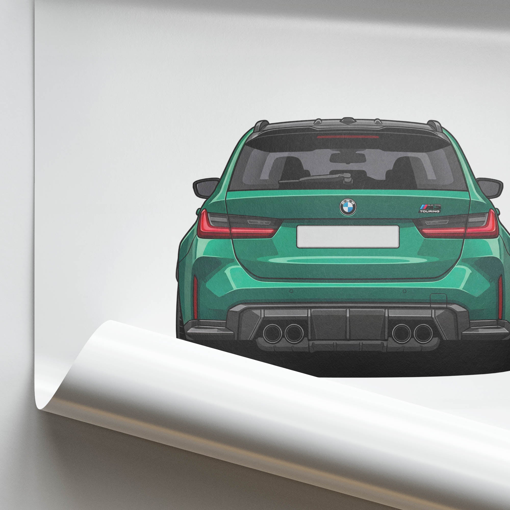 2023 BMW M3 Touring G81 Isle Of Man – Car Print