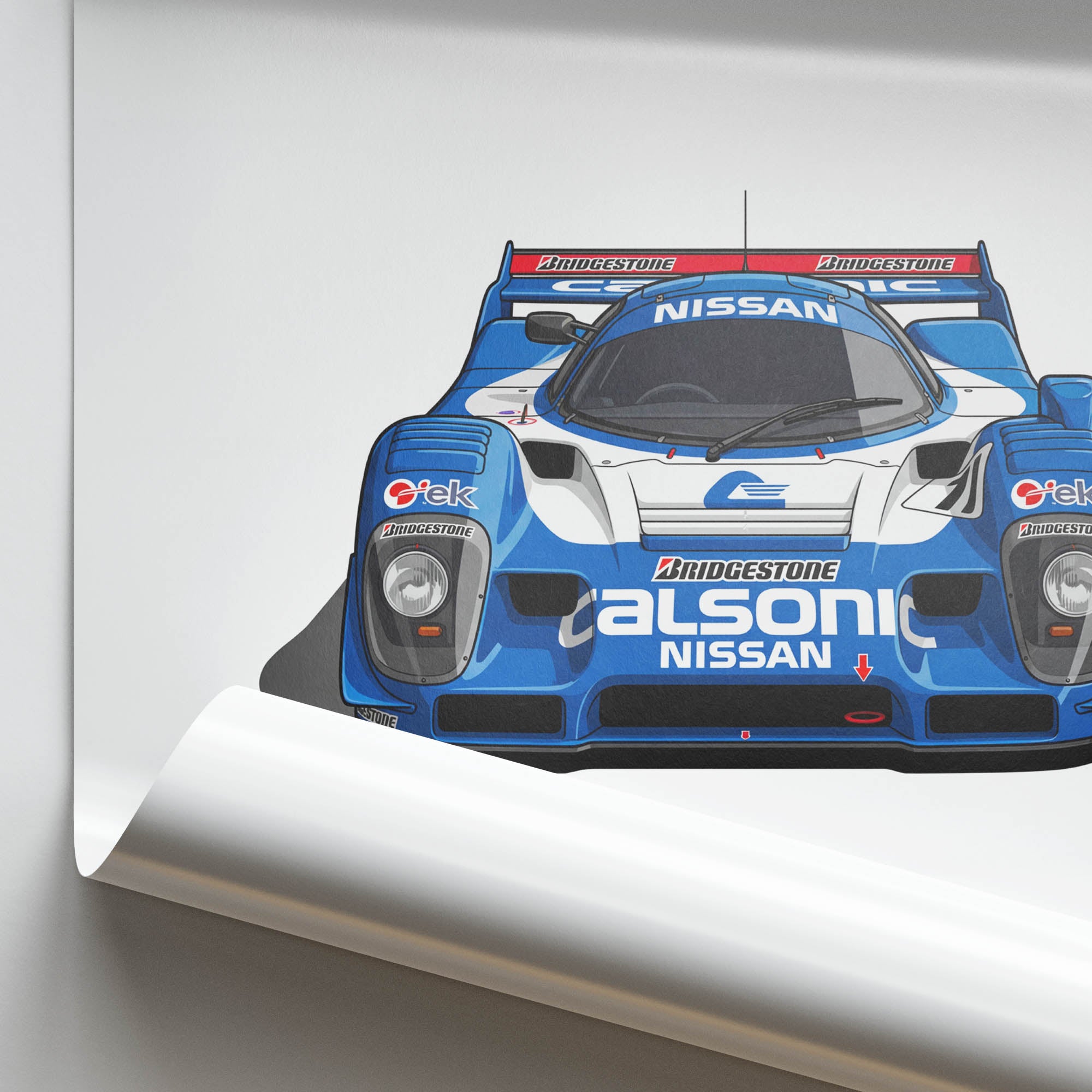 1990 Nissan R90CK Calsonic – Car Print