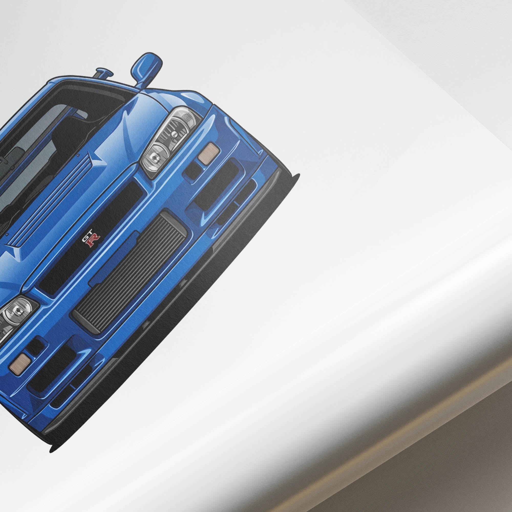 1999 Nissan Skyline GT R R34 V Spec Bay – Car Print