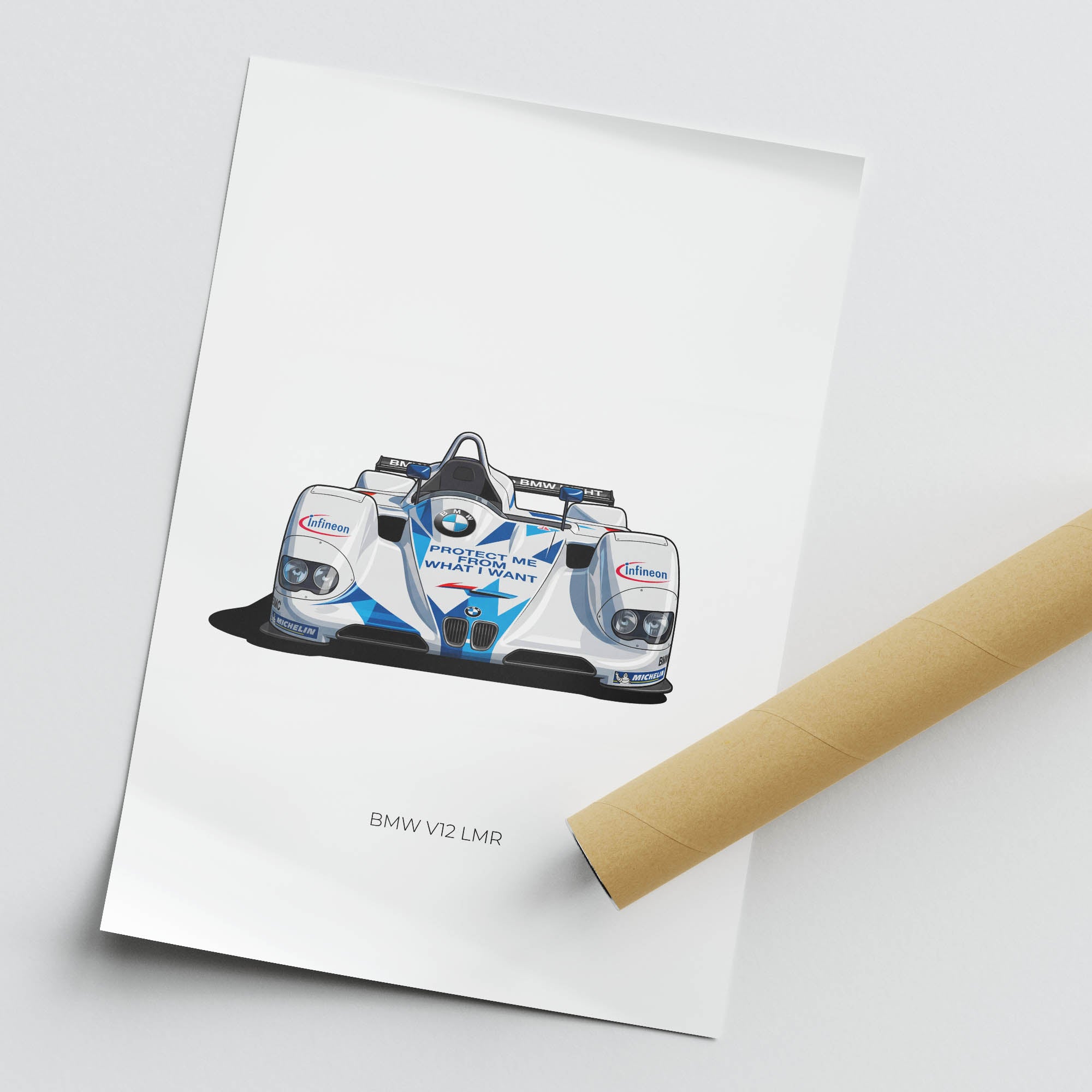 1999 BMW V12 Lmr – Car Print