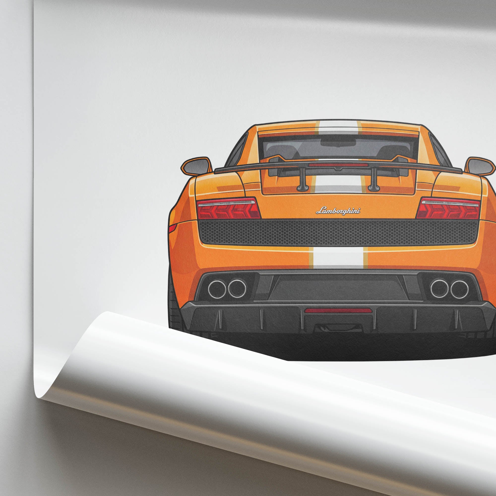 2010 Lamborghini Gallardo LP550 2 Balboni – Car Print