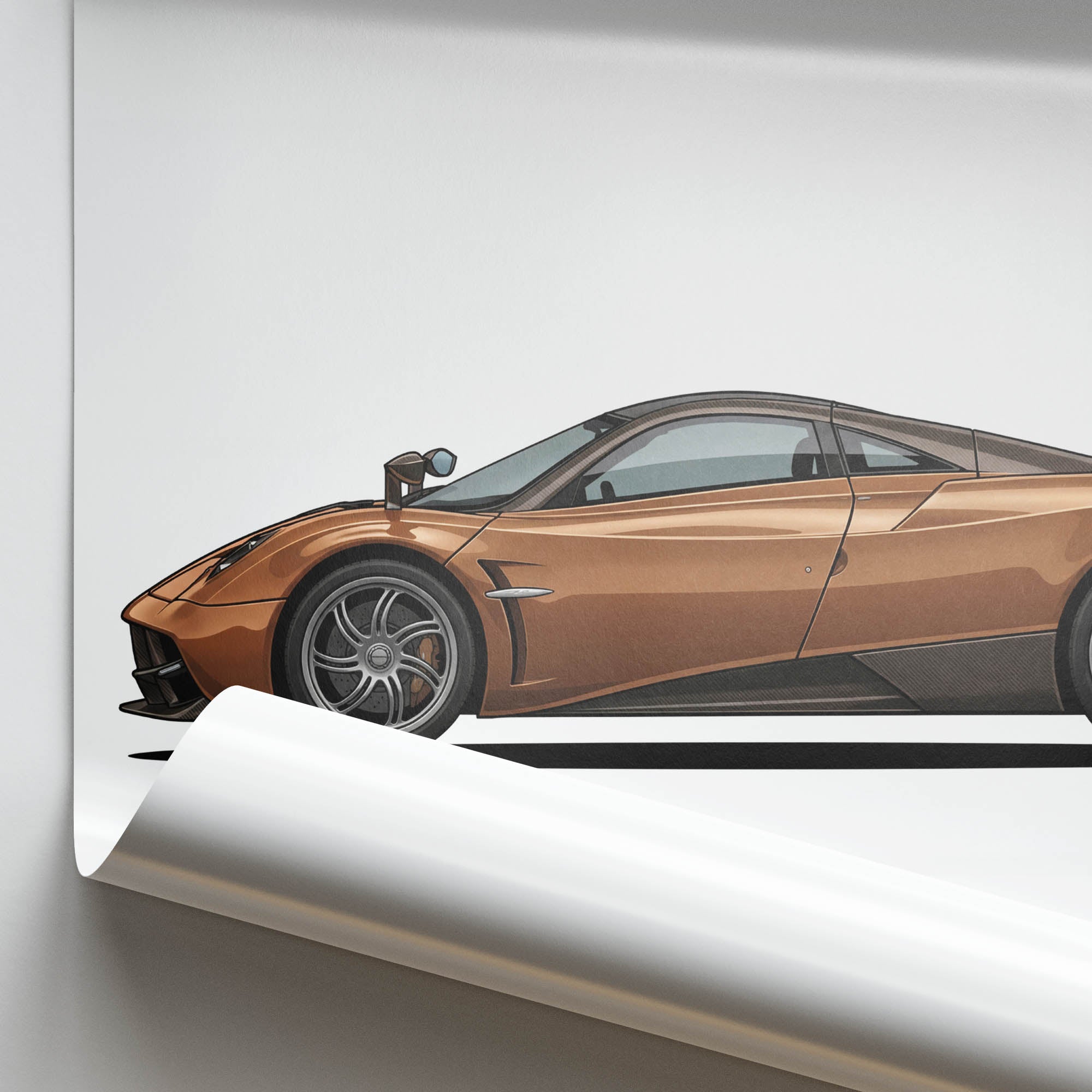 2012 Pagani Huayra – Car Print