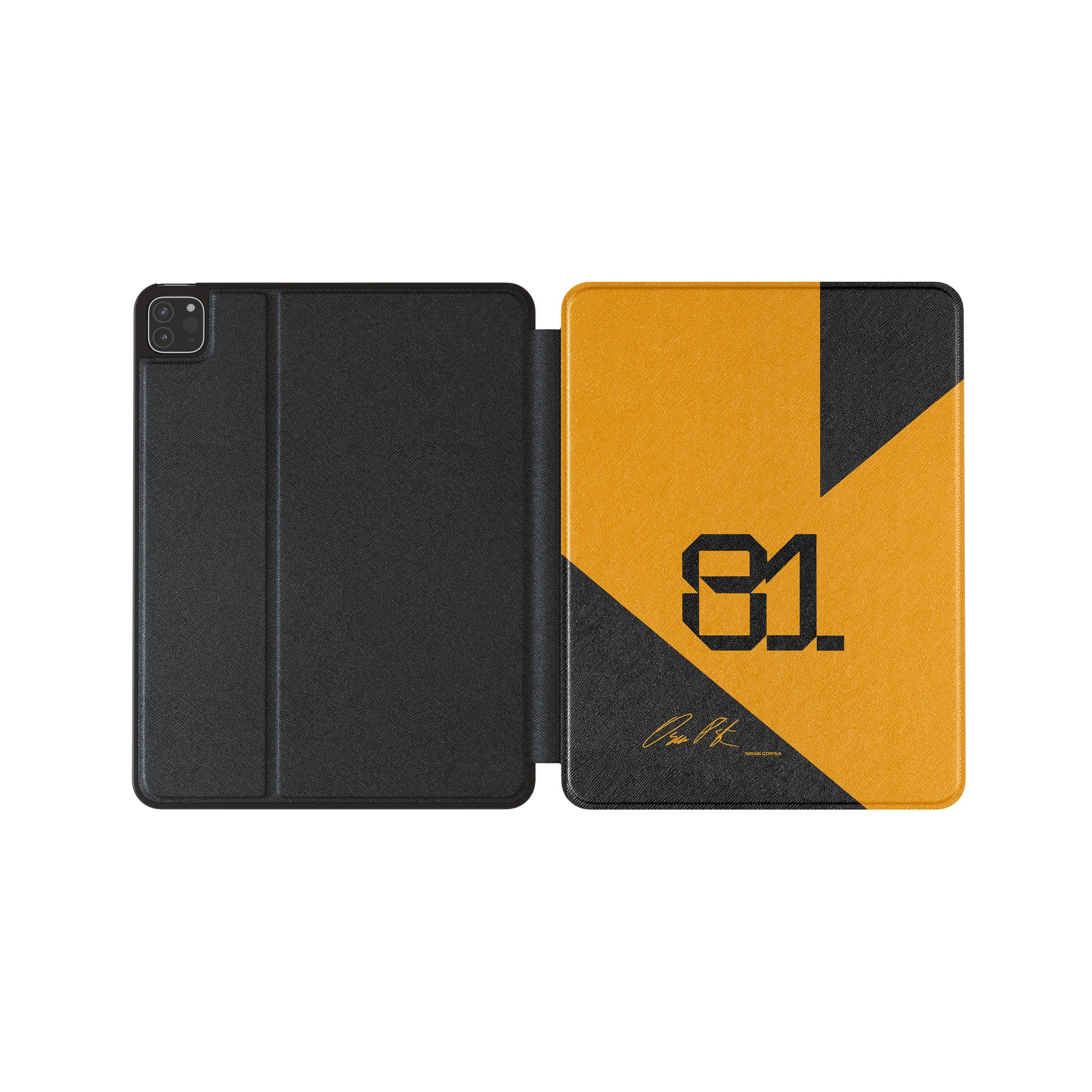 Oscar Piastri iPad Case – McLaren Signed 2025 F1 Season Durable Protector