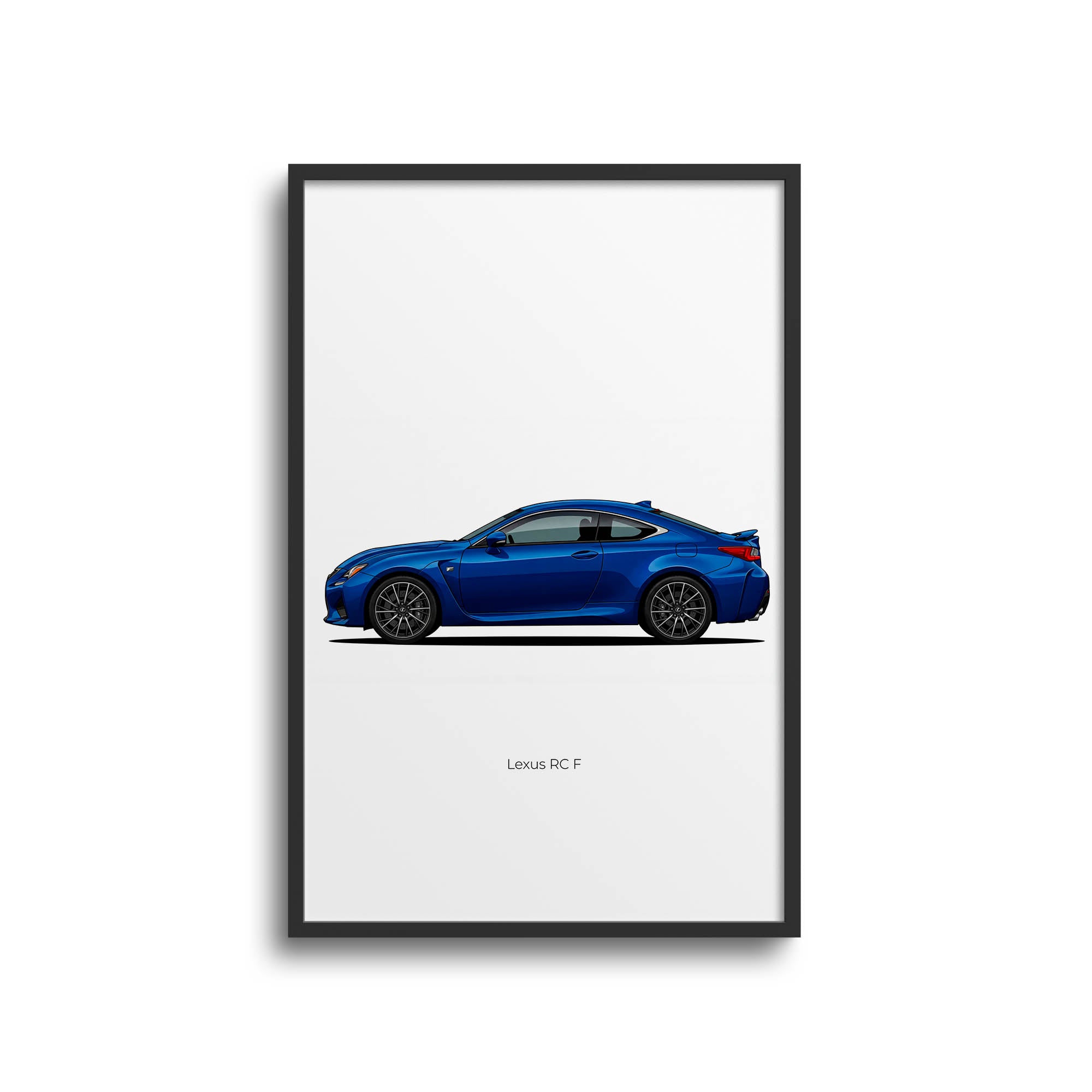 2015 Lexus Rc F Ultrasonic – Car Print