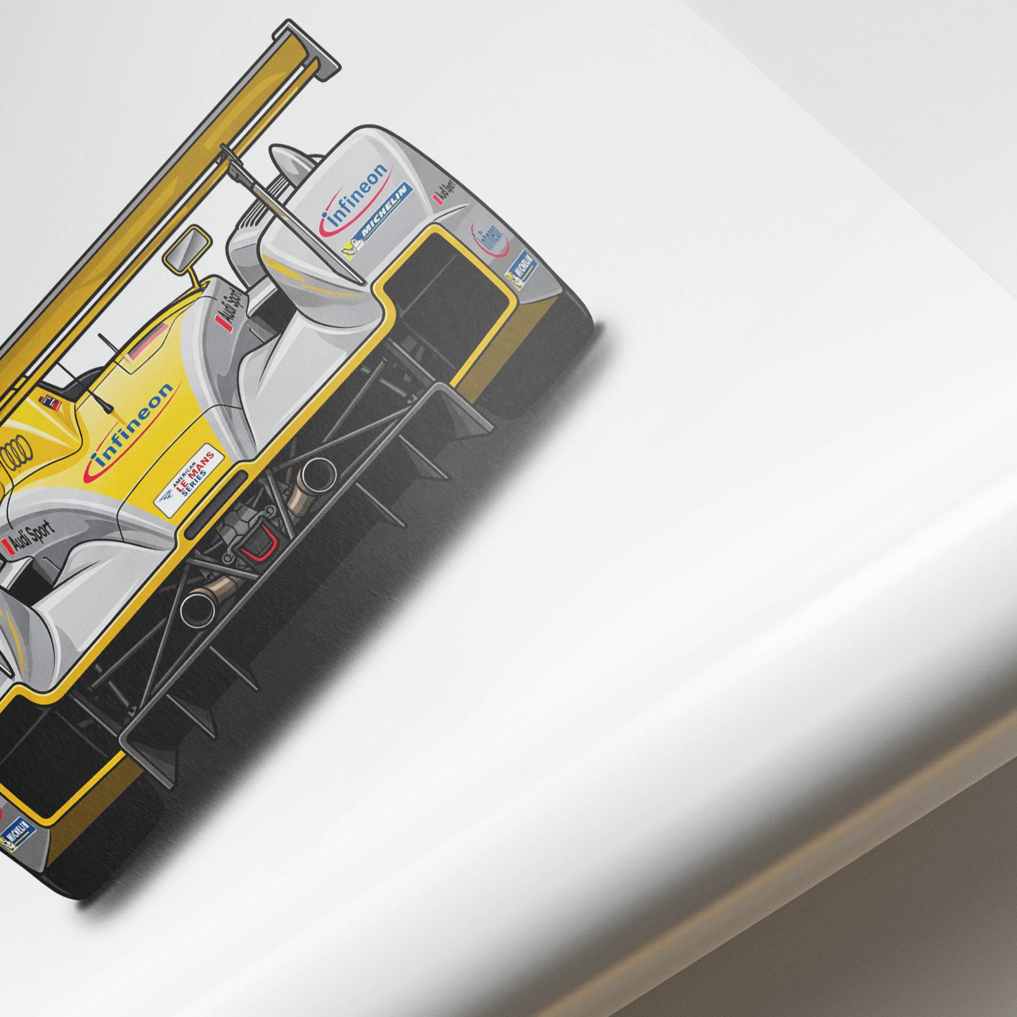 2001 Audi R8 Lmp Infineon – Car Print