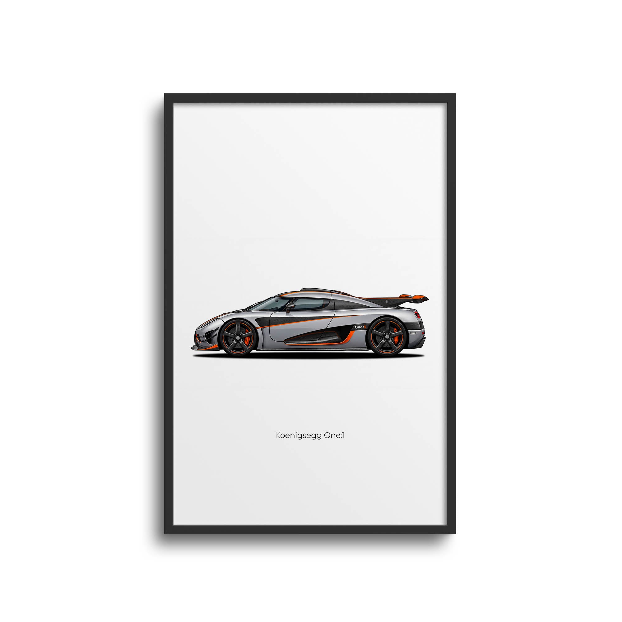 2015 Koenigsegg One – Car Print