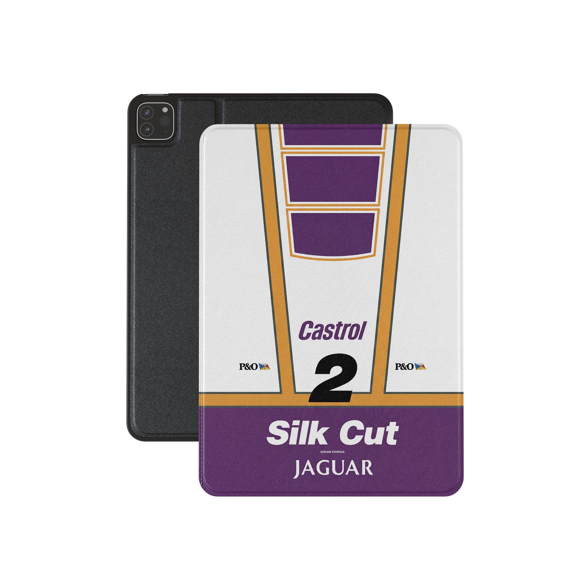 Jaguar XJR 9 iPad Case – Durable Racing Cover with Vibrant 1988 Le Mans Design