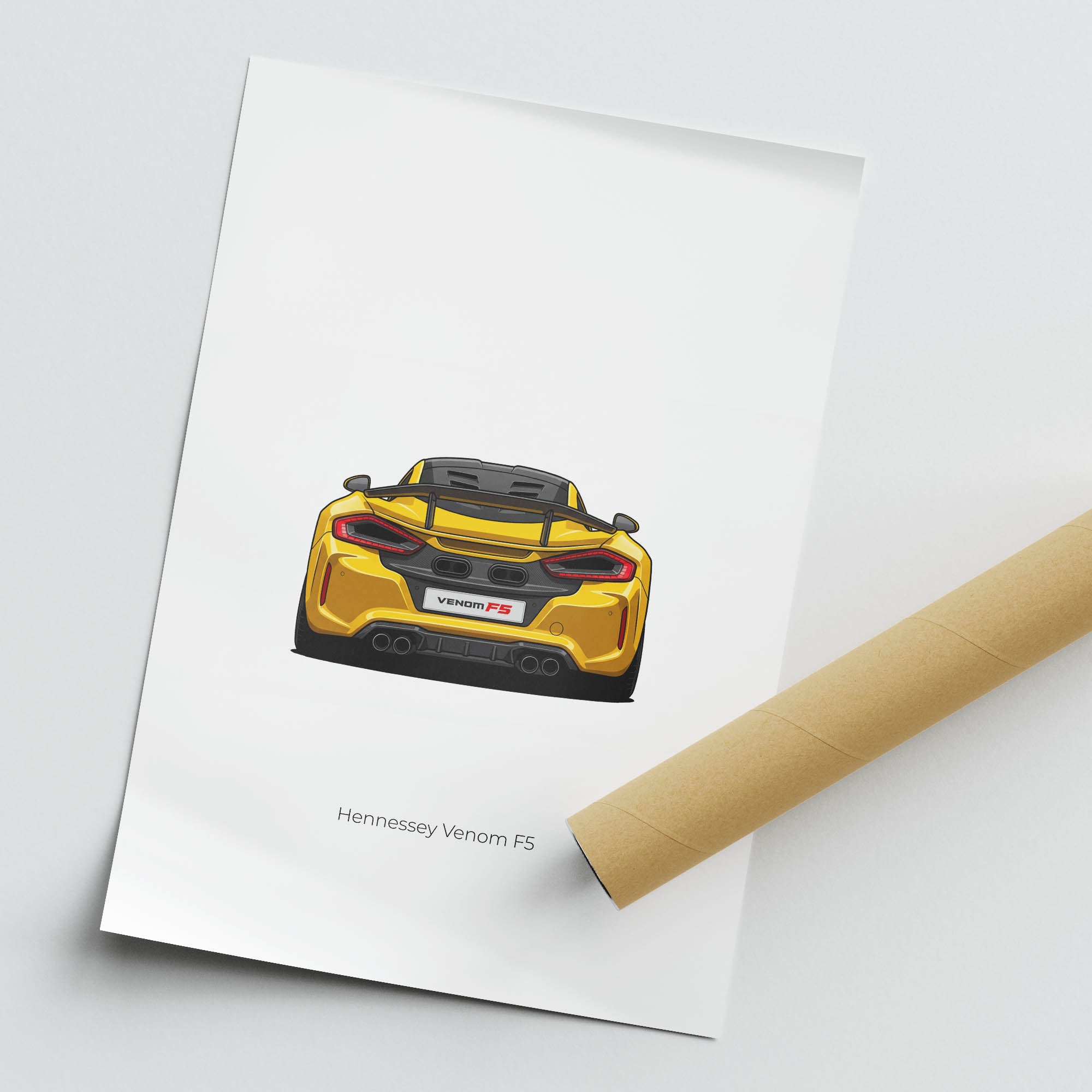 2021 Hennessey Venom F5 – Car Print
