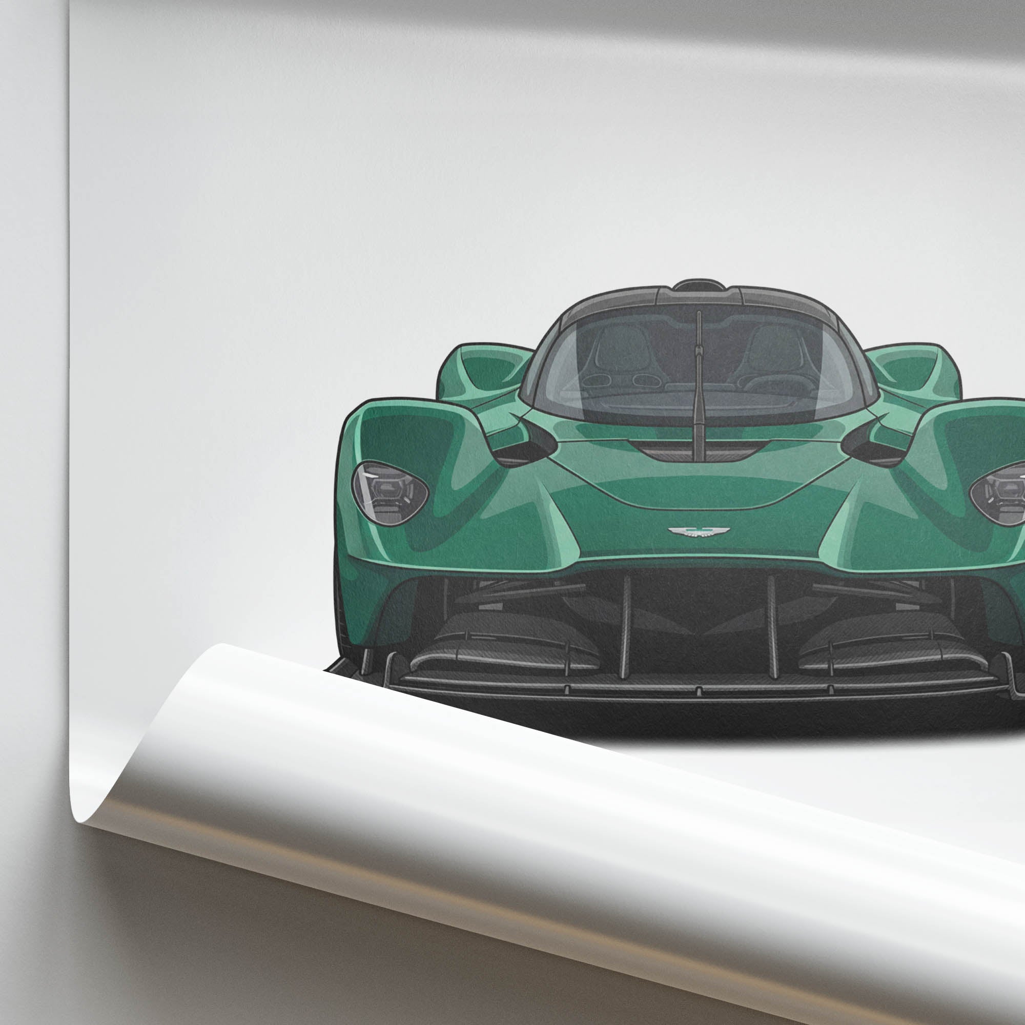2022 Aston Martin Valkyrie British – Car Print
