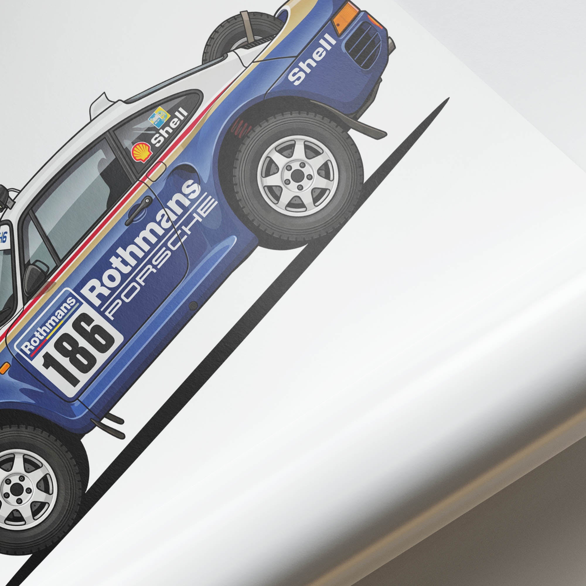 1986 Porsche – Car Print