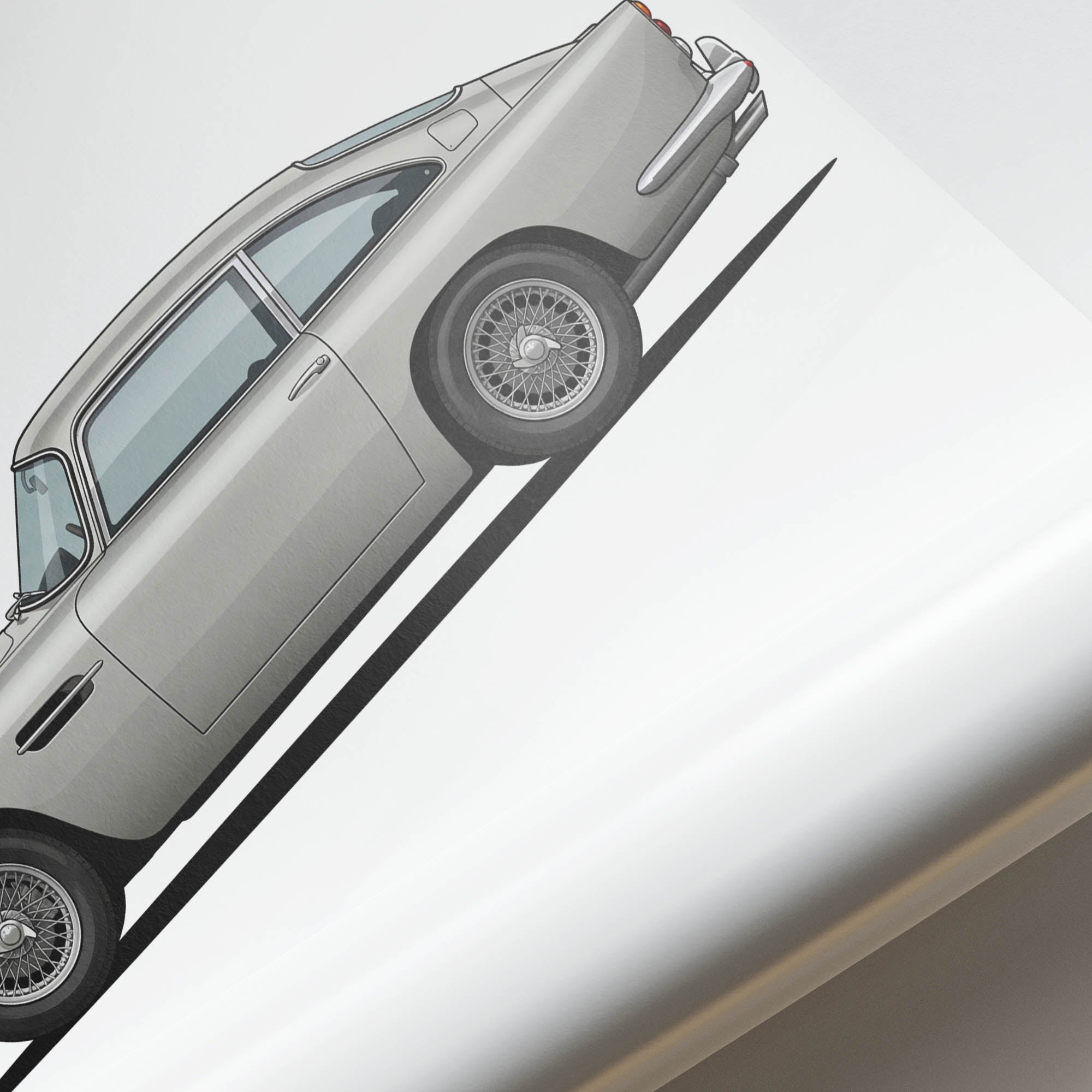 1964 Aston Martin DB5 – Car Print (Side)