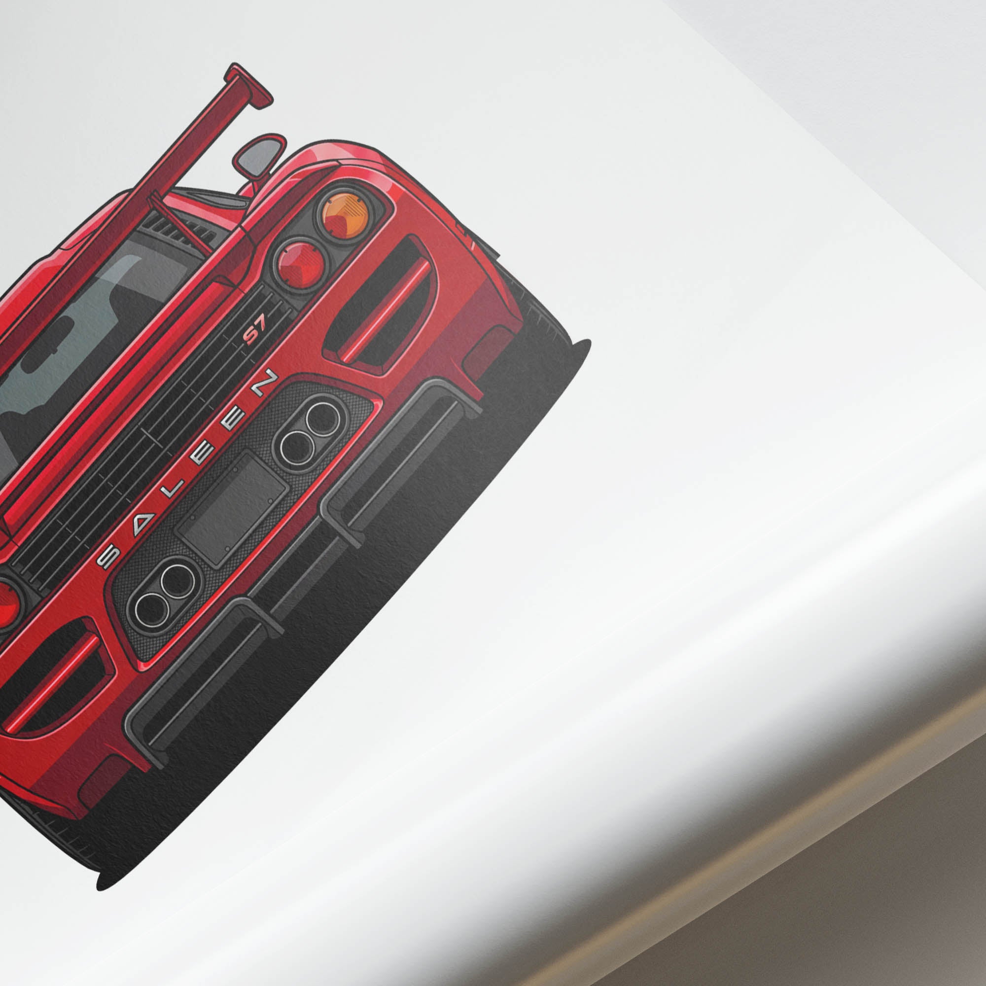 2005 Saleen S7 Twin Turbo Lizstick – Car Print